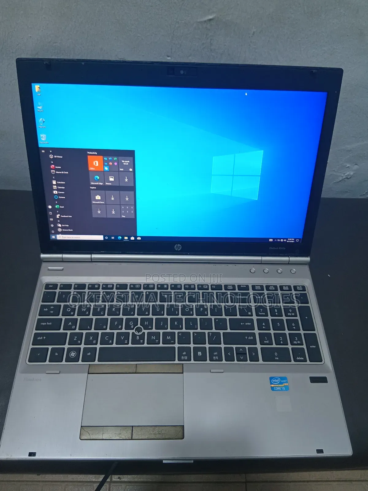 Laptop HP EliteBook 8560P 4GB Intel Core I5 HDD 750GB