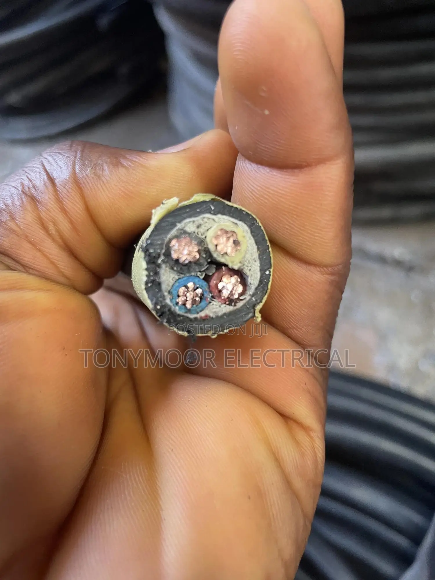 10mmx4core PVC PVC None Armored Cable
