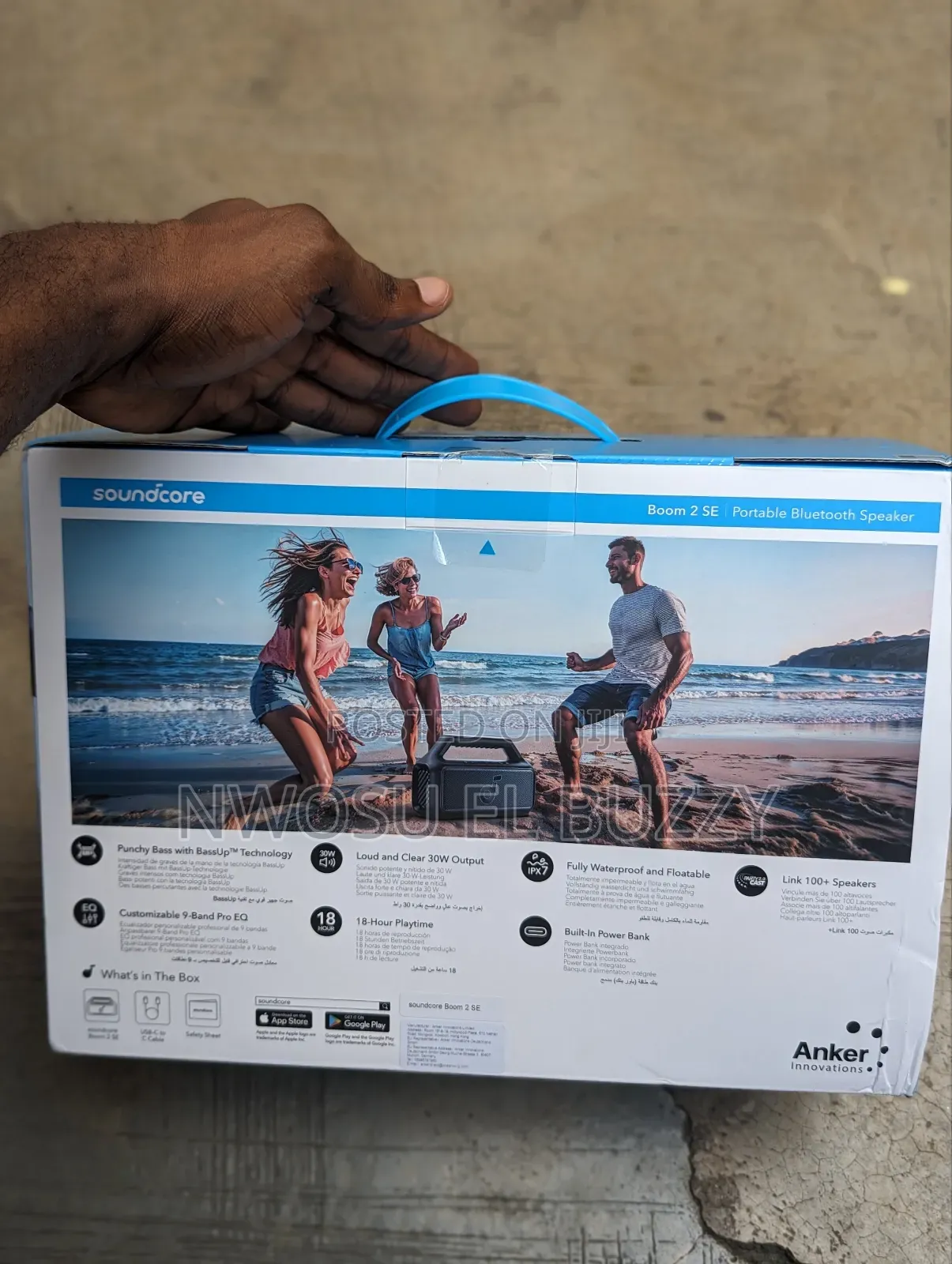 Anker Soundcore Boom 2 Se | Portable Bluetooth Speaker