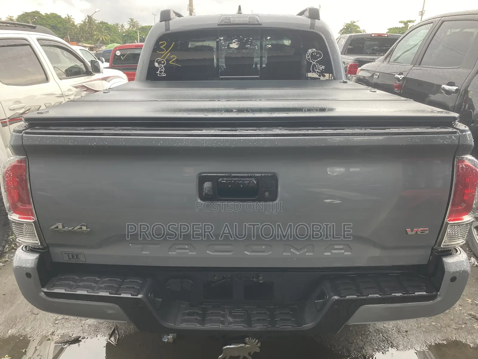 Toyota Tacoma Limited 2018 Burgundy