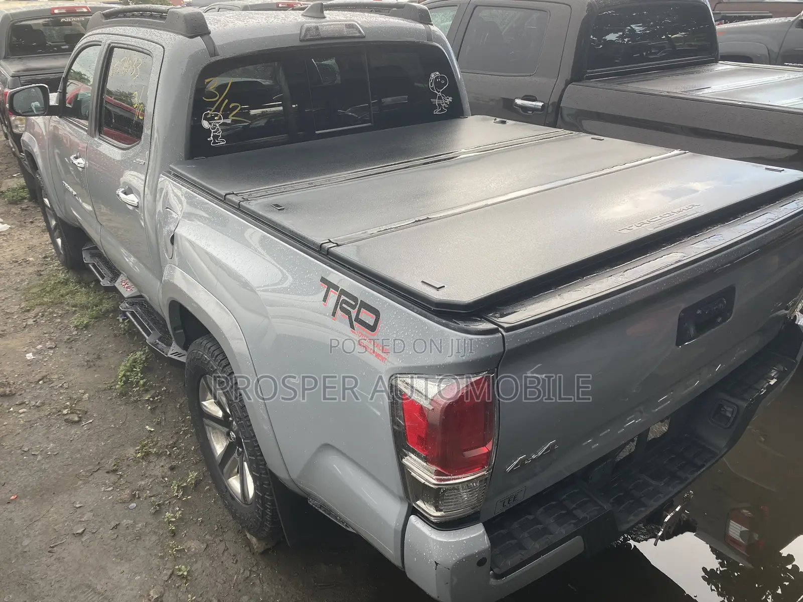 Toyota Tacoma Limited 2018 Burgundy