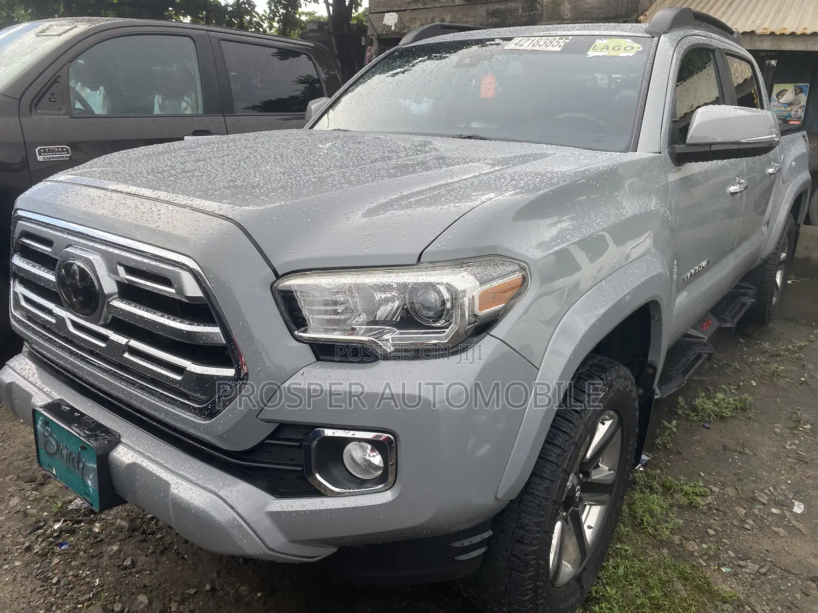 Toyota Tacoma Limited 2018 Burgundy