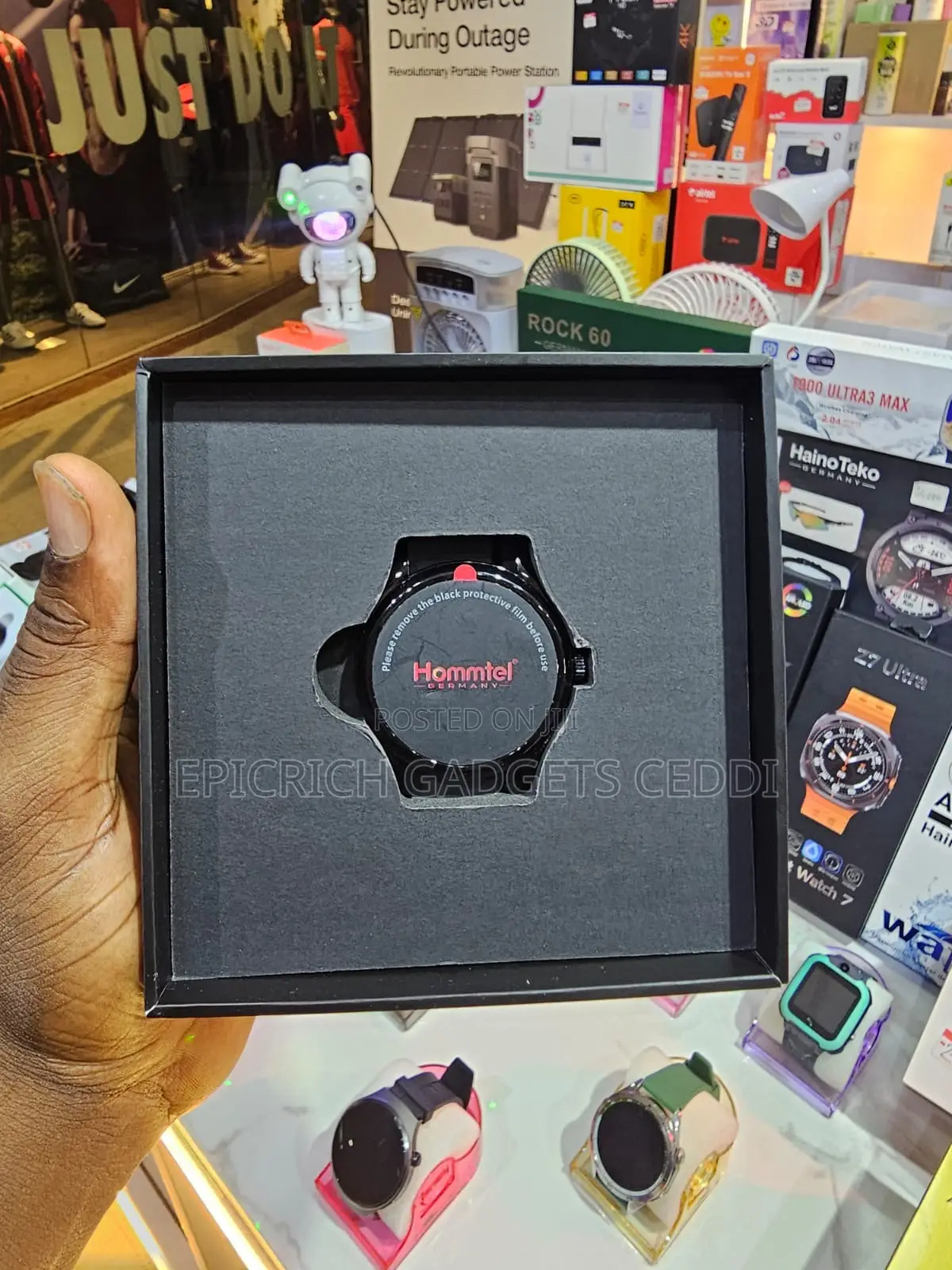 Hommtel Gt5 Ultrathin Amoled Smartwatch With Navigation, NFC