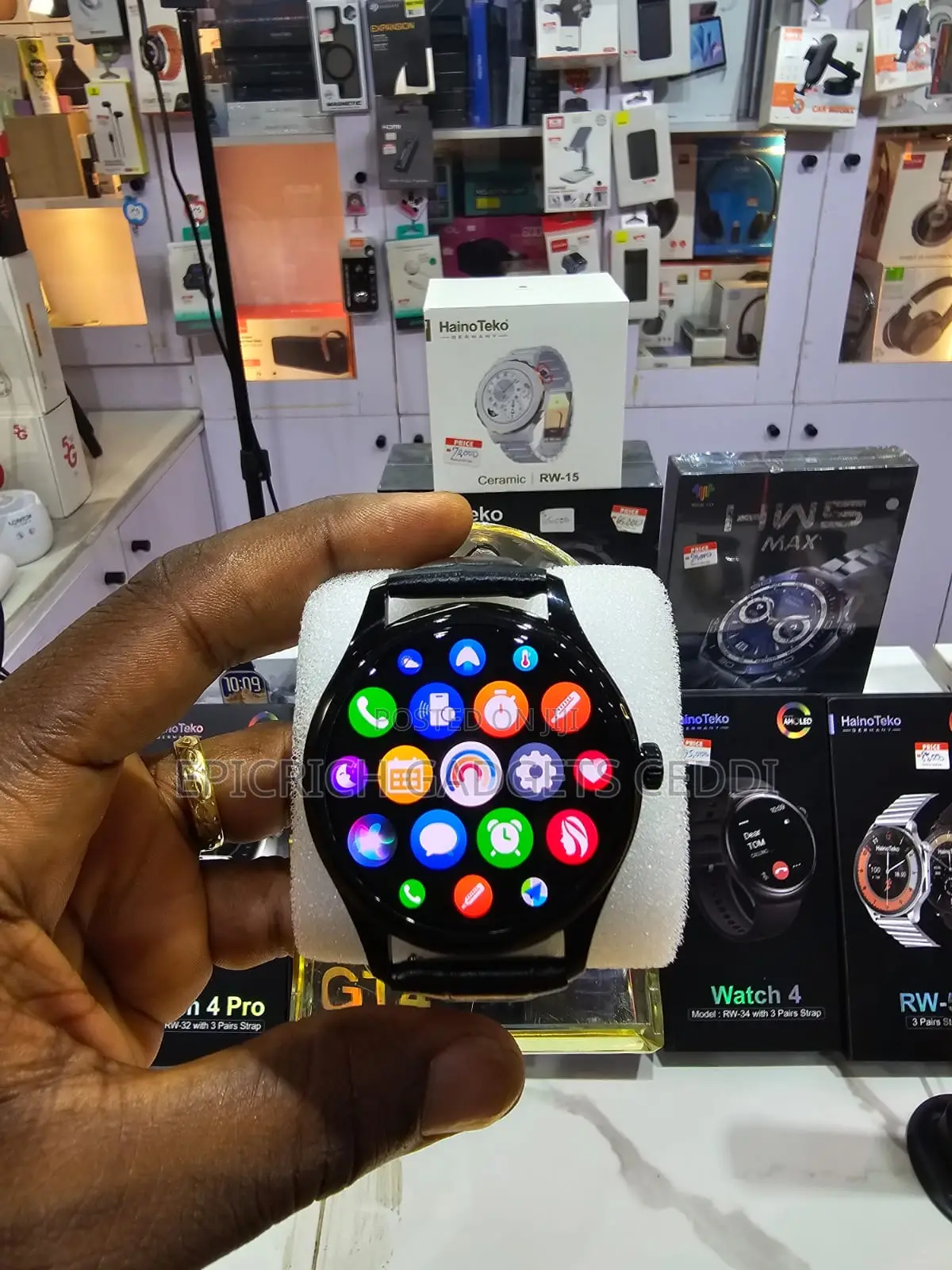 Hommtel Gt5 Ultrathin Amoled Smartwatch With Navigation, NFC
