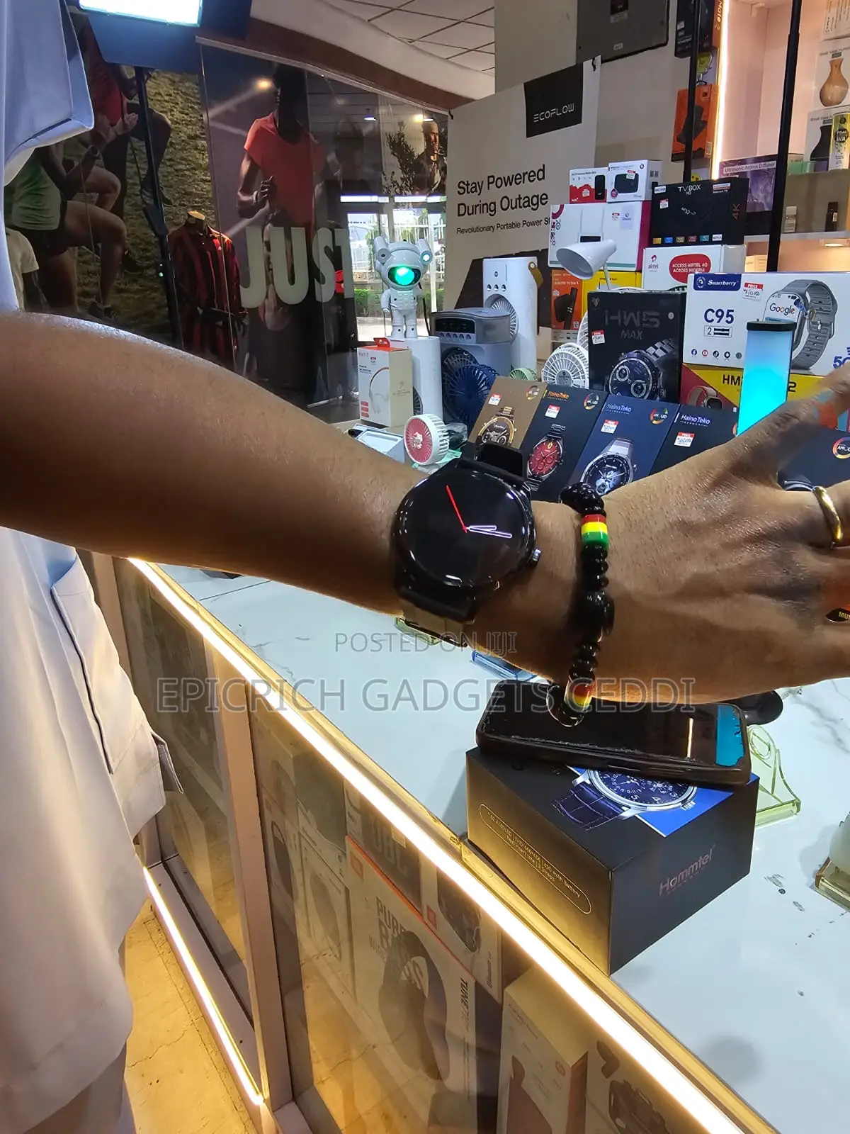 Hommtel Gt5 Ultrathin Amoled Smartwatch With Navigation, NFC