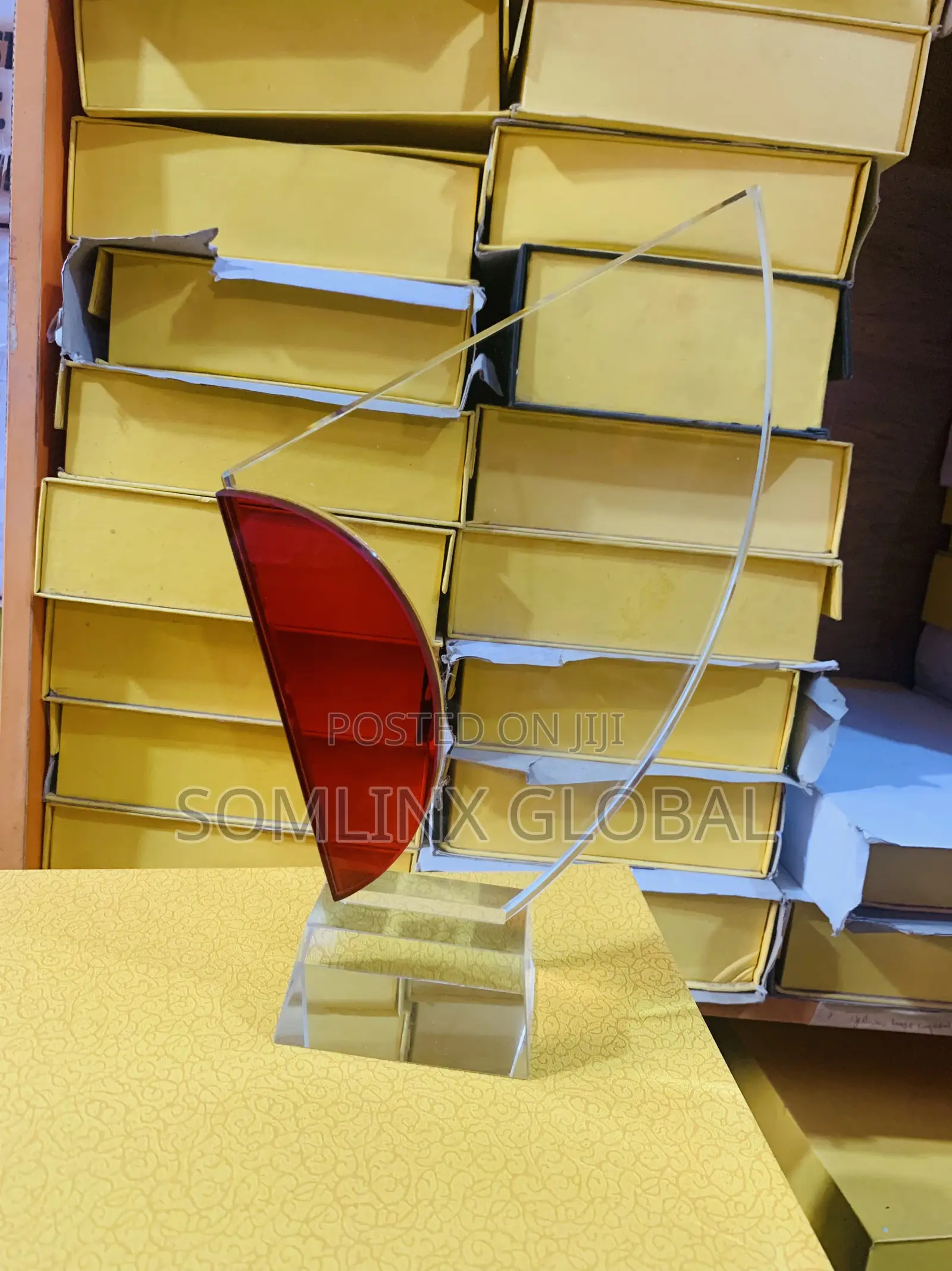 Crystal Plaque With Branding
