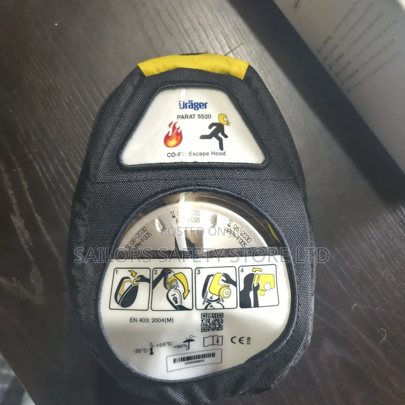 Drager Parat 5500 (Escape Hood)