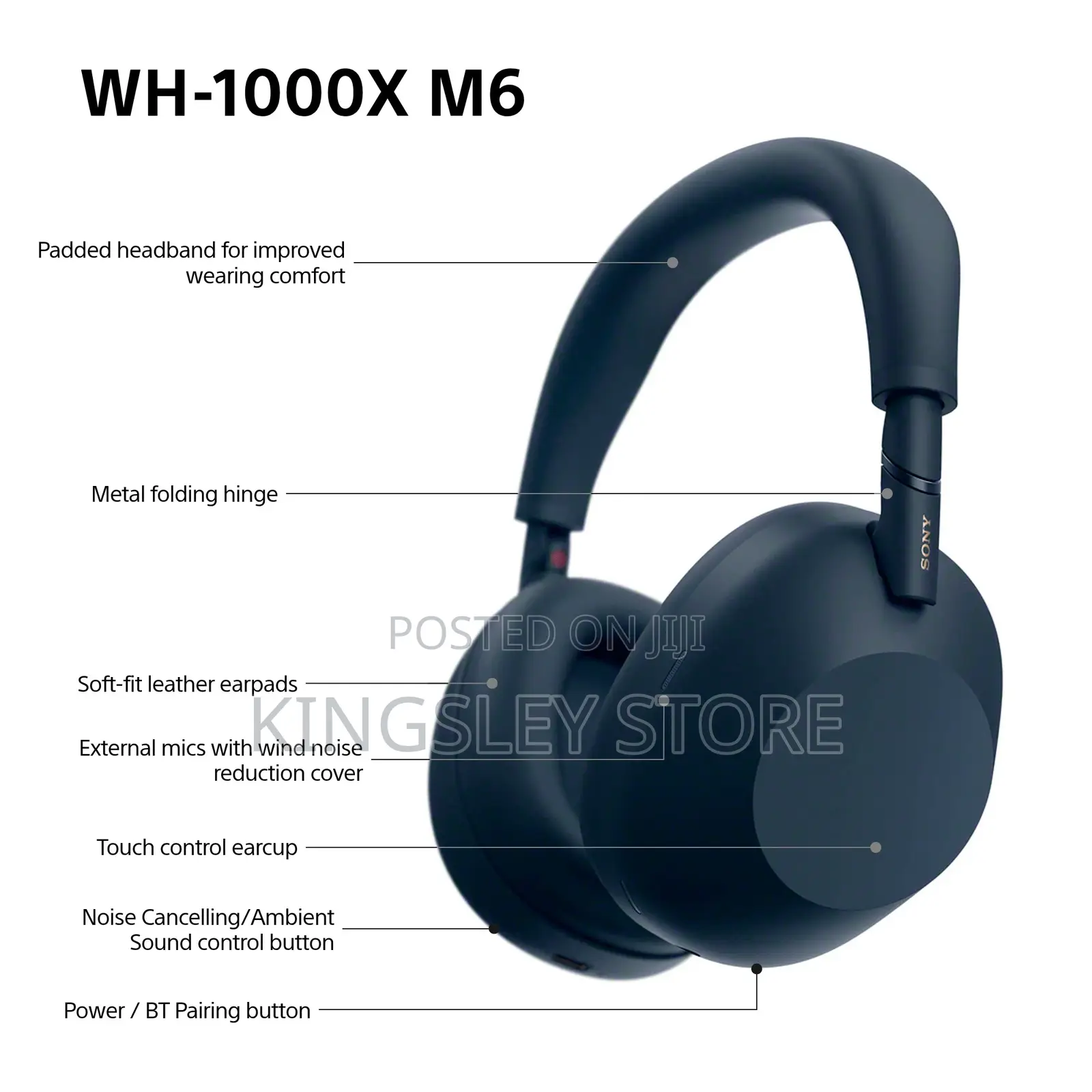 Wh-1000xm6 Wireless Noise Cancelling Headphones