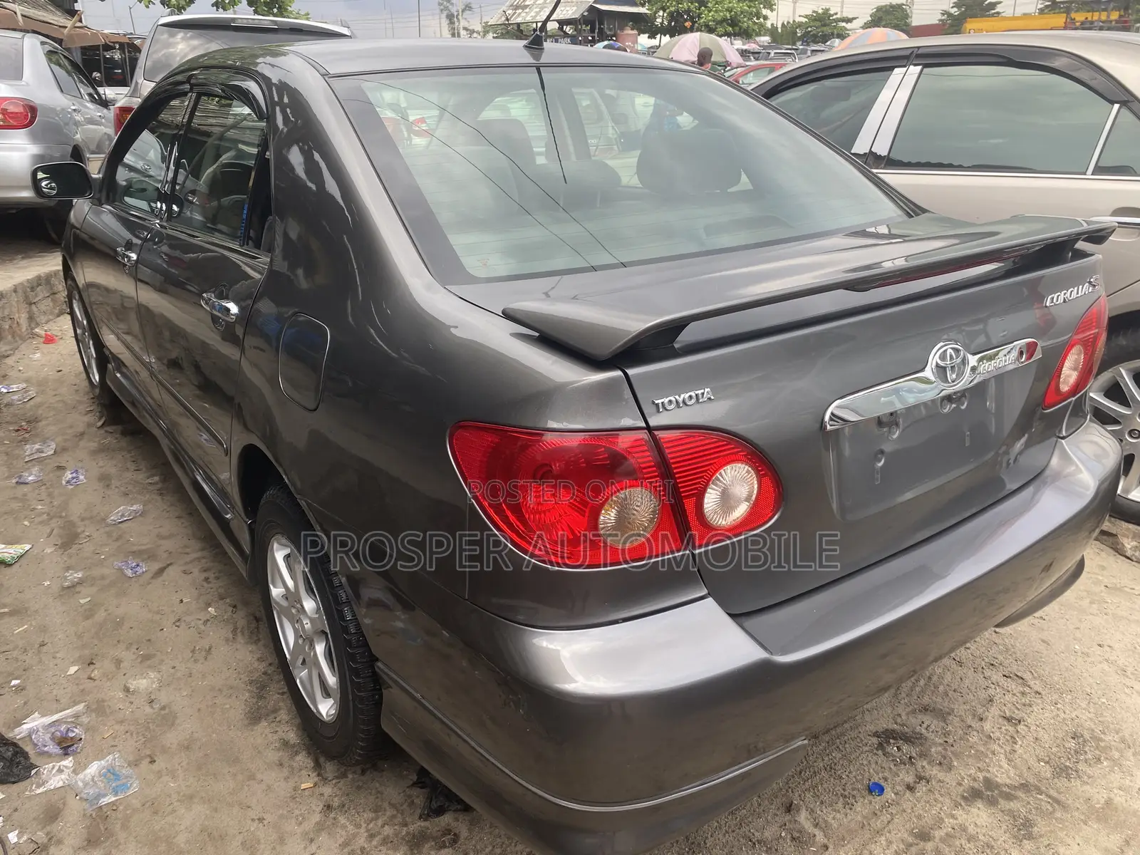 Toyota Corolla S 2007 Gray