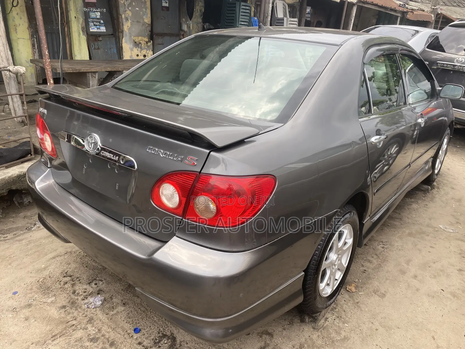 Toyota Corolla S 2007 Gray