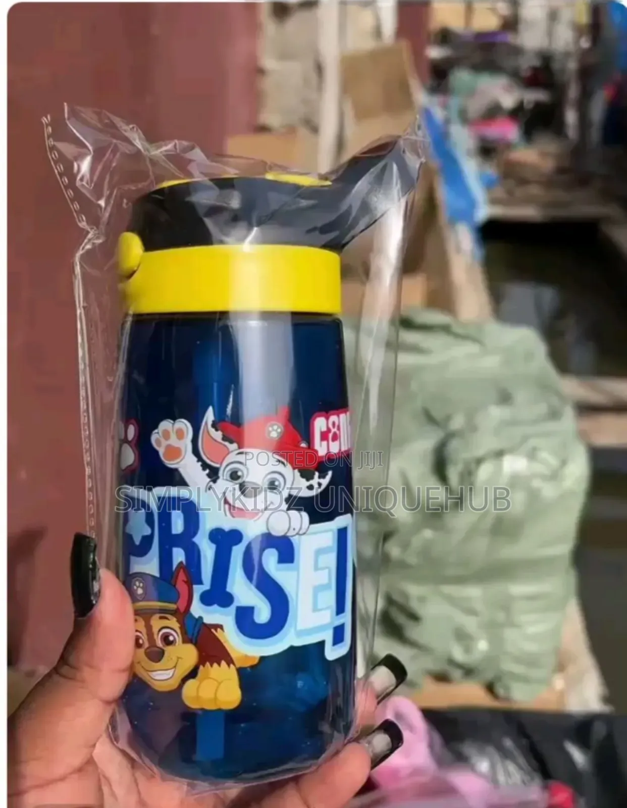 Kids Water Sippy Cup With Straw