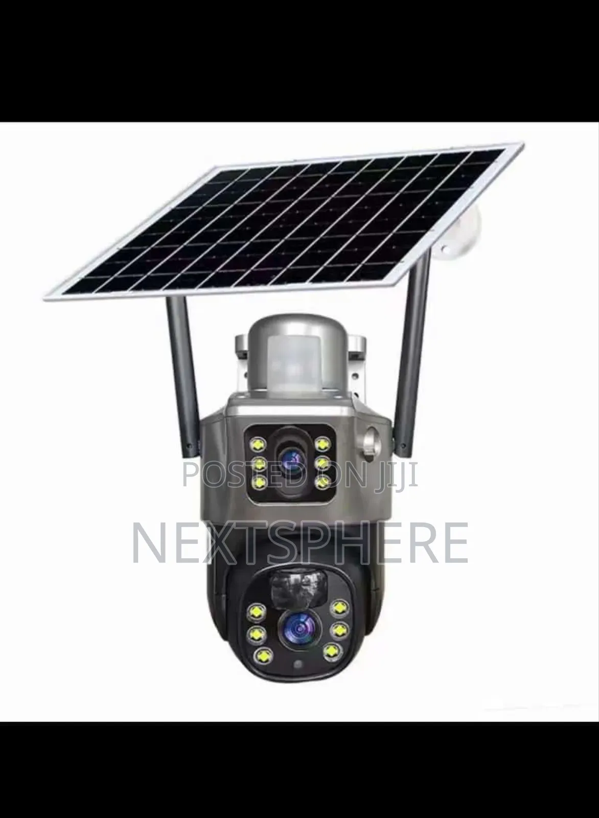 4g Solar PTZ Camera - Dual Lens Solar CCTV Camera V380 App