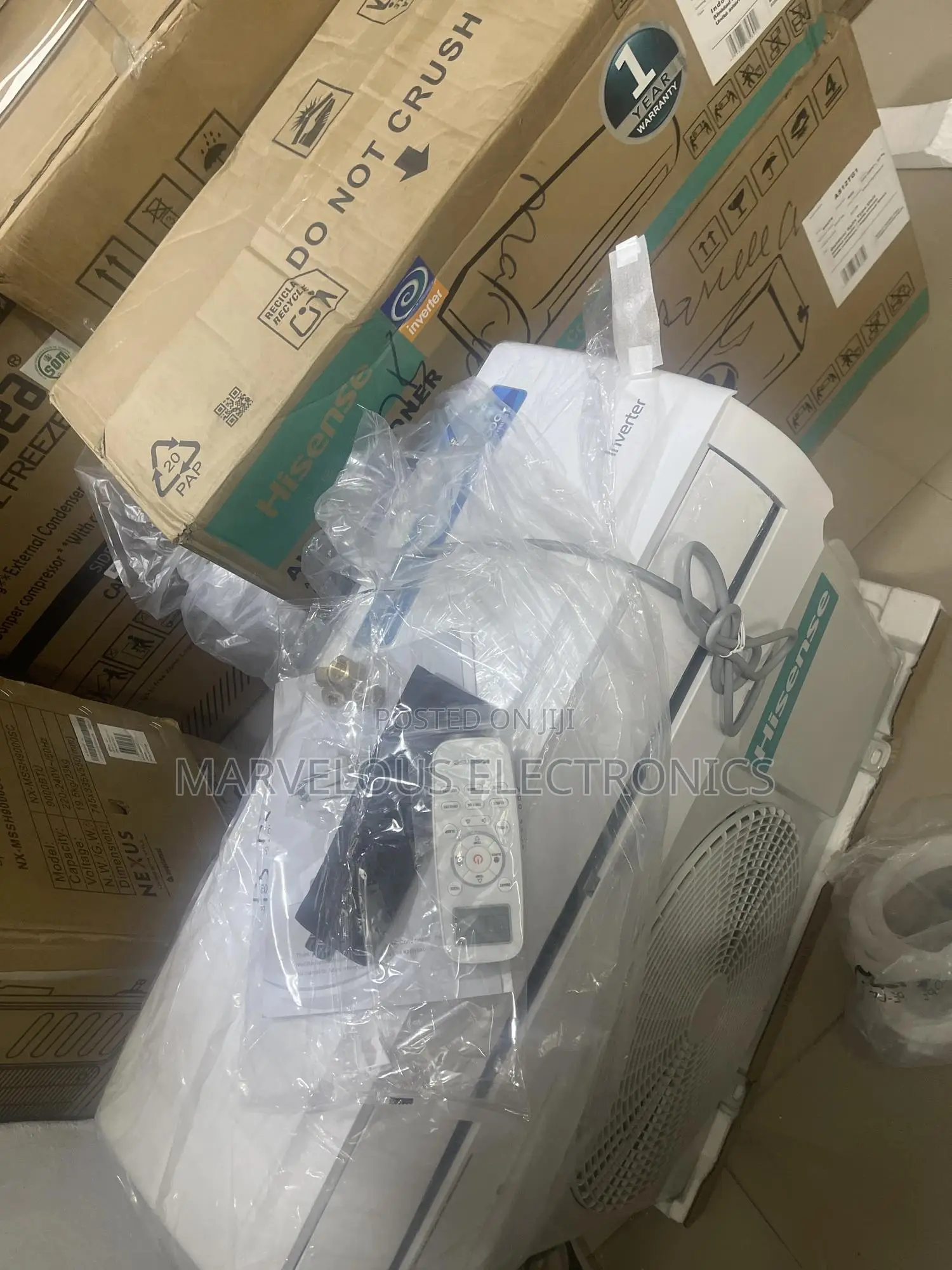 Brand New Original Hisense 1:5hp Inverter Air Conditioner