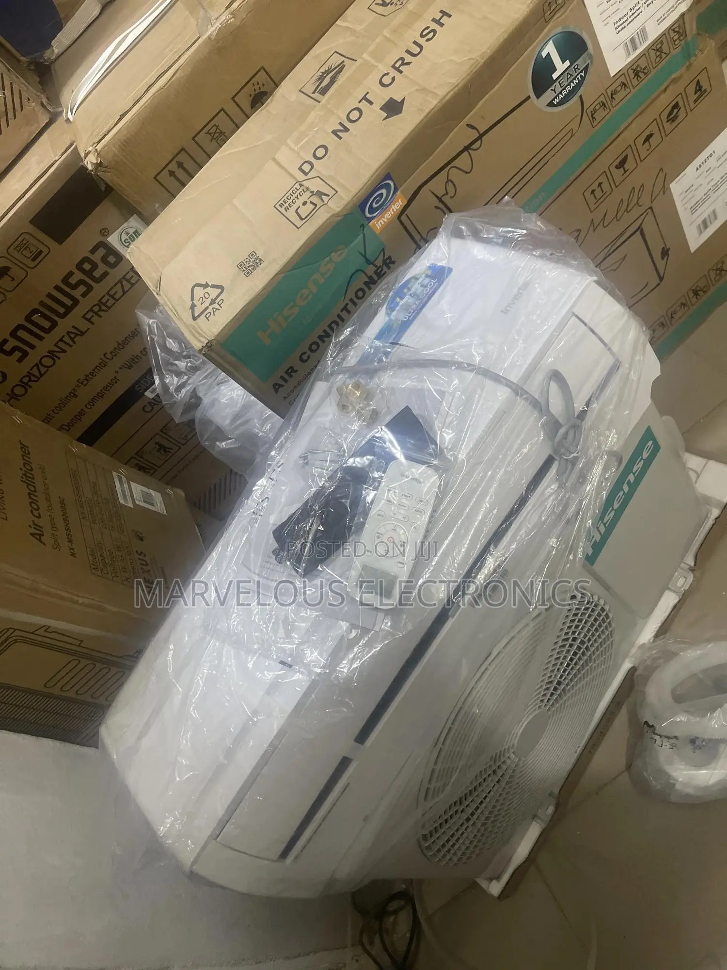 Brand New Original Hisense 1:5hp Inverter Air Conditioner