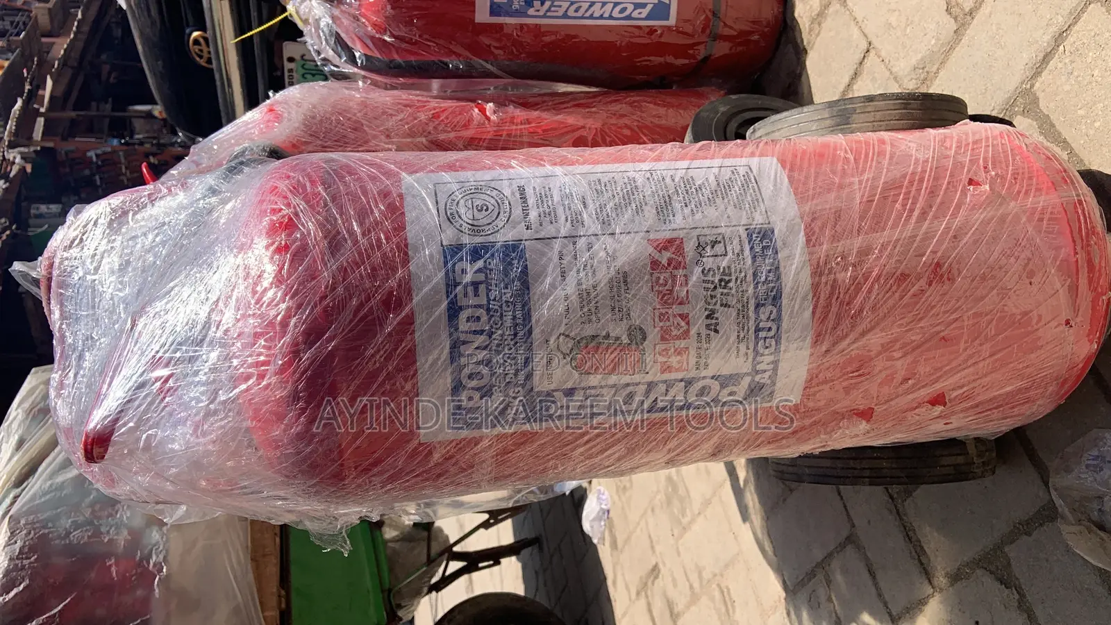 25kg Powder Fire Extinguisher Dry Chemical