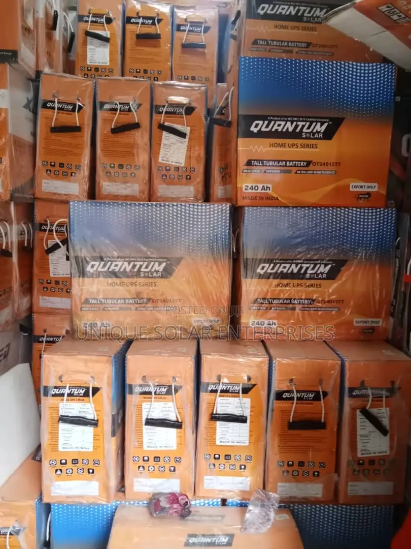 Quantum 240ah Tubular Battery