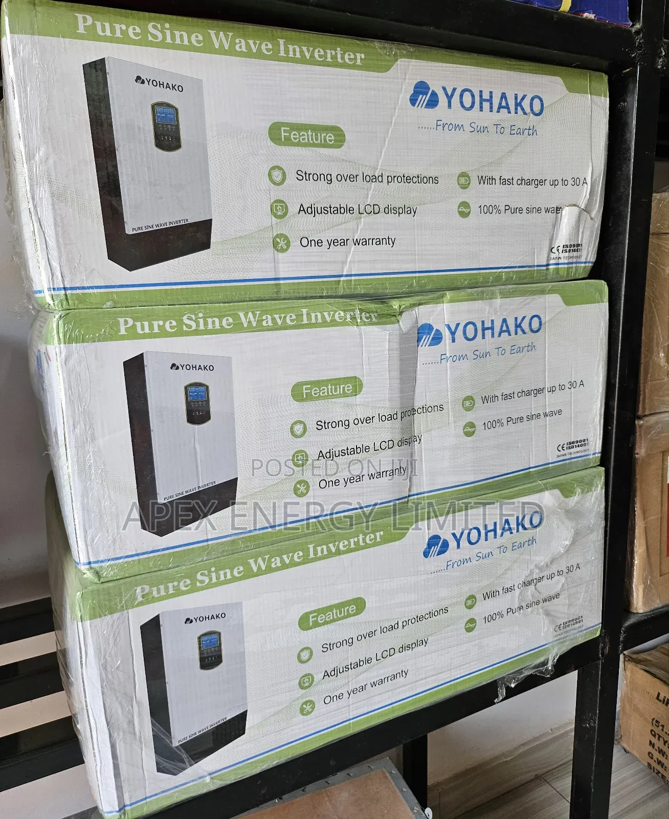 Yohako 2.5kva Solar Inverter.