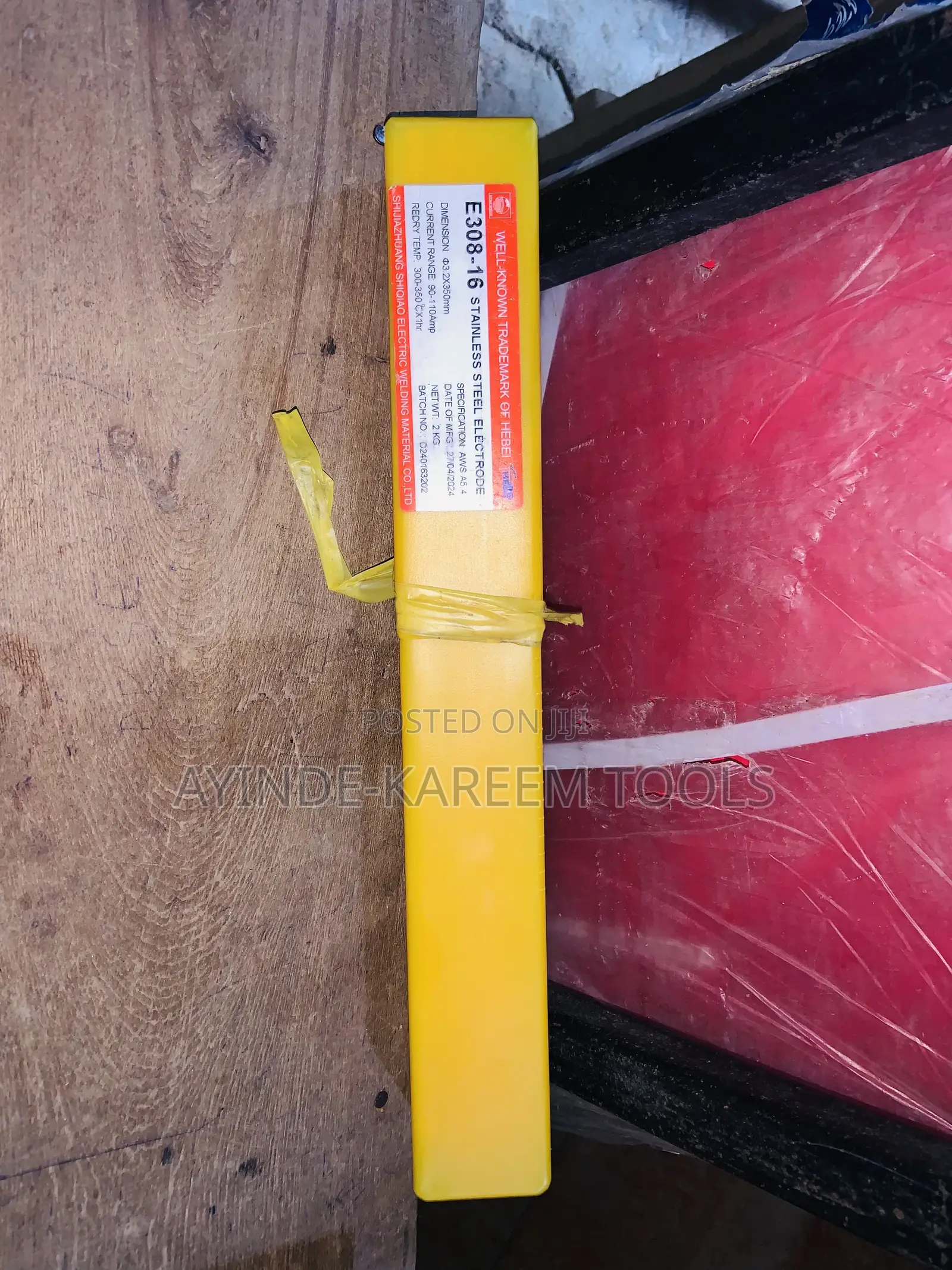 E308-16 Stainless Steel Electrode 3.2x350mm (Aws A5.4)2kg