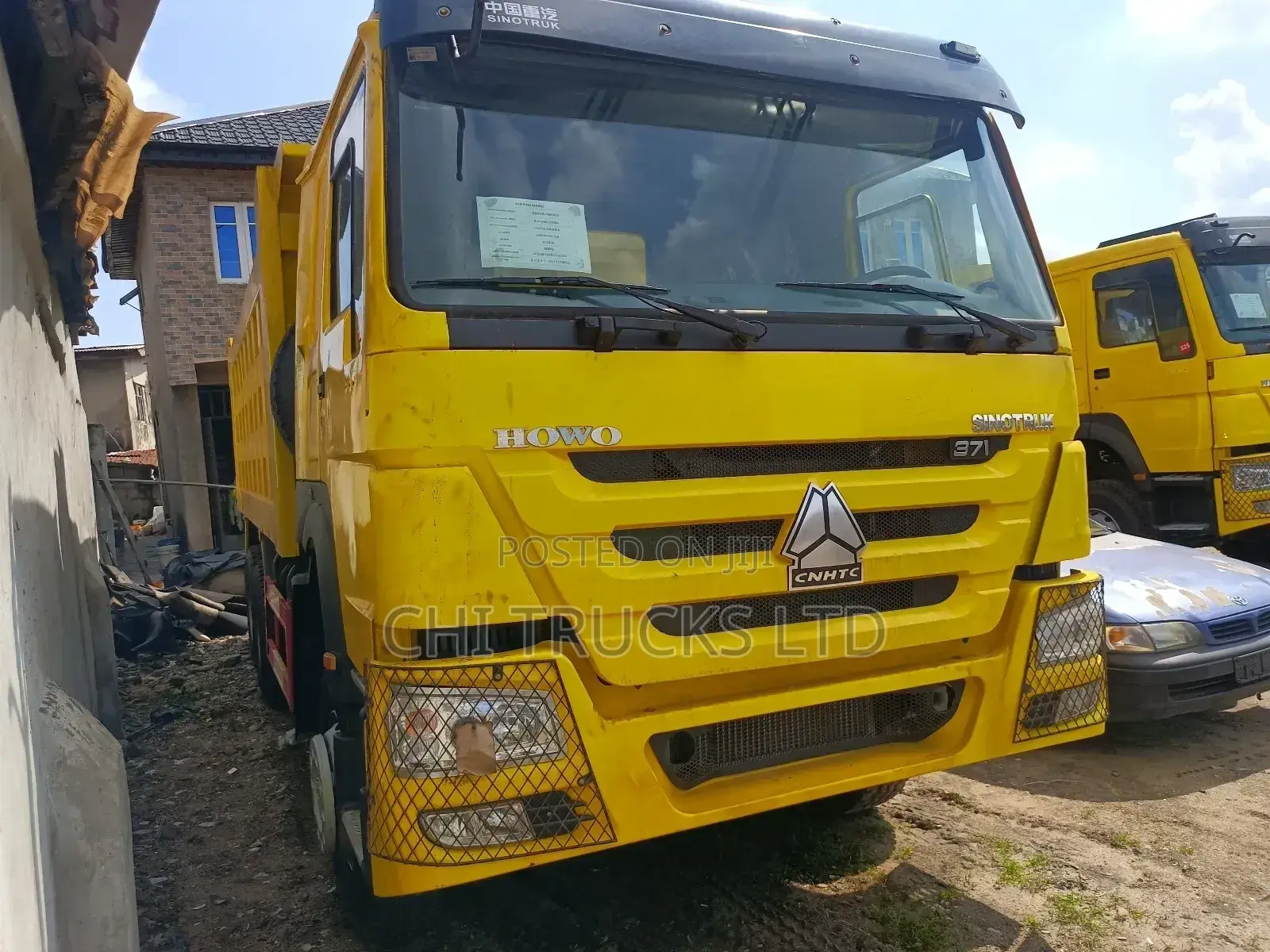 Howo Tipper Truck 371 China Specification
