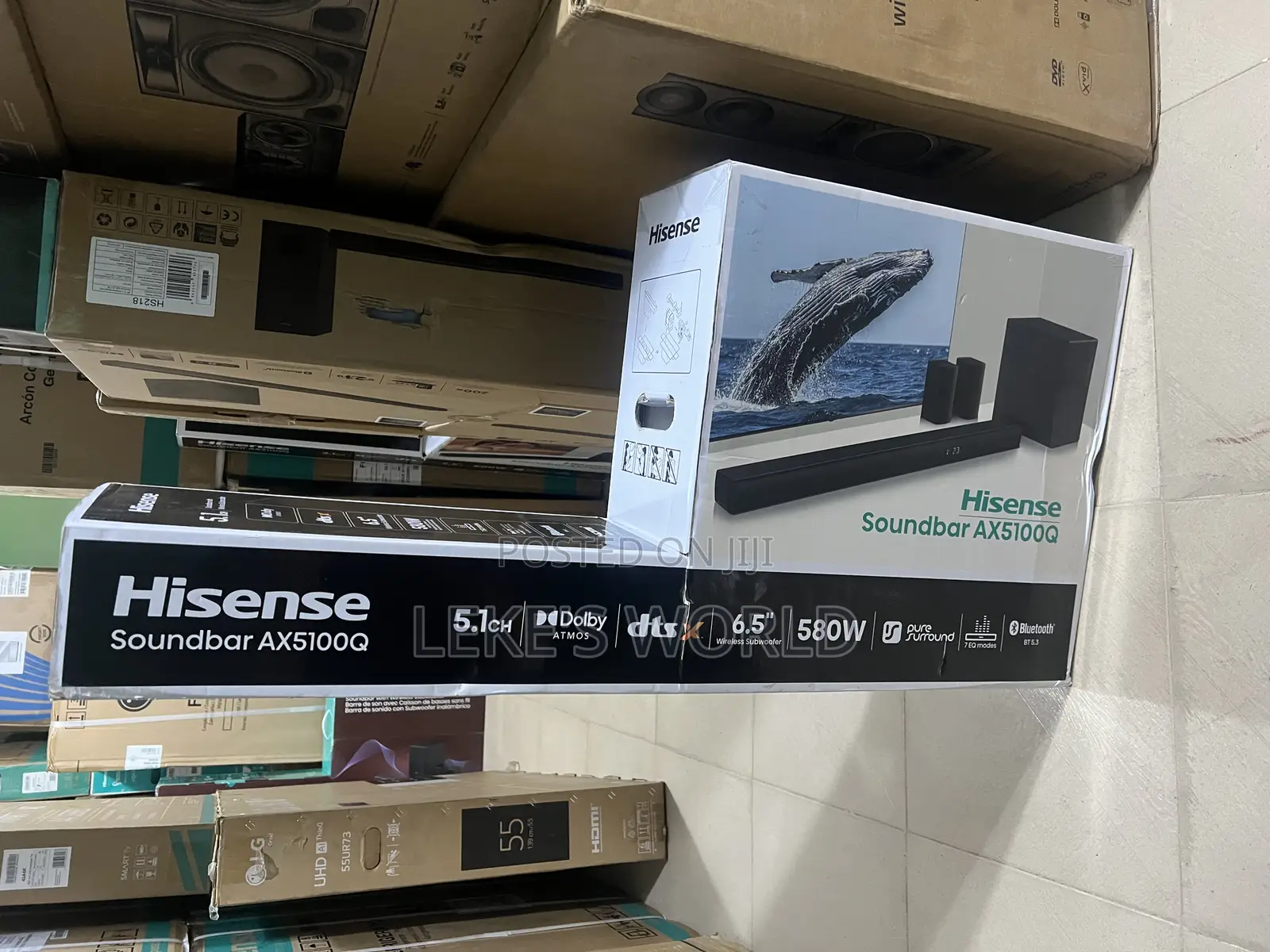 Hisense 580watts 5.1ch Soundbar 2025 Model