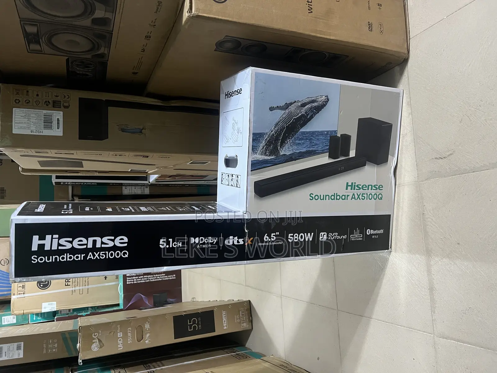 Hisense 580watts 5.1ch Soundbar 2025 Model