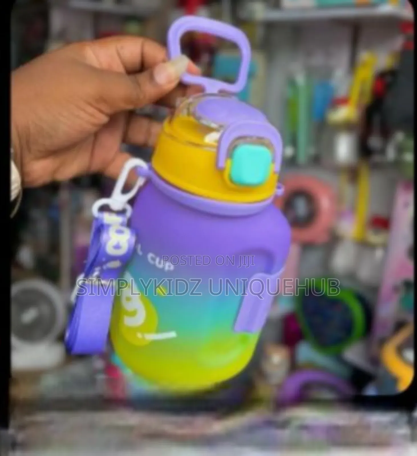 Kids Water Bottle With Leakproof Straw
