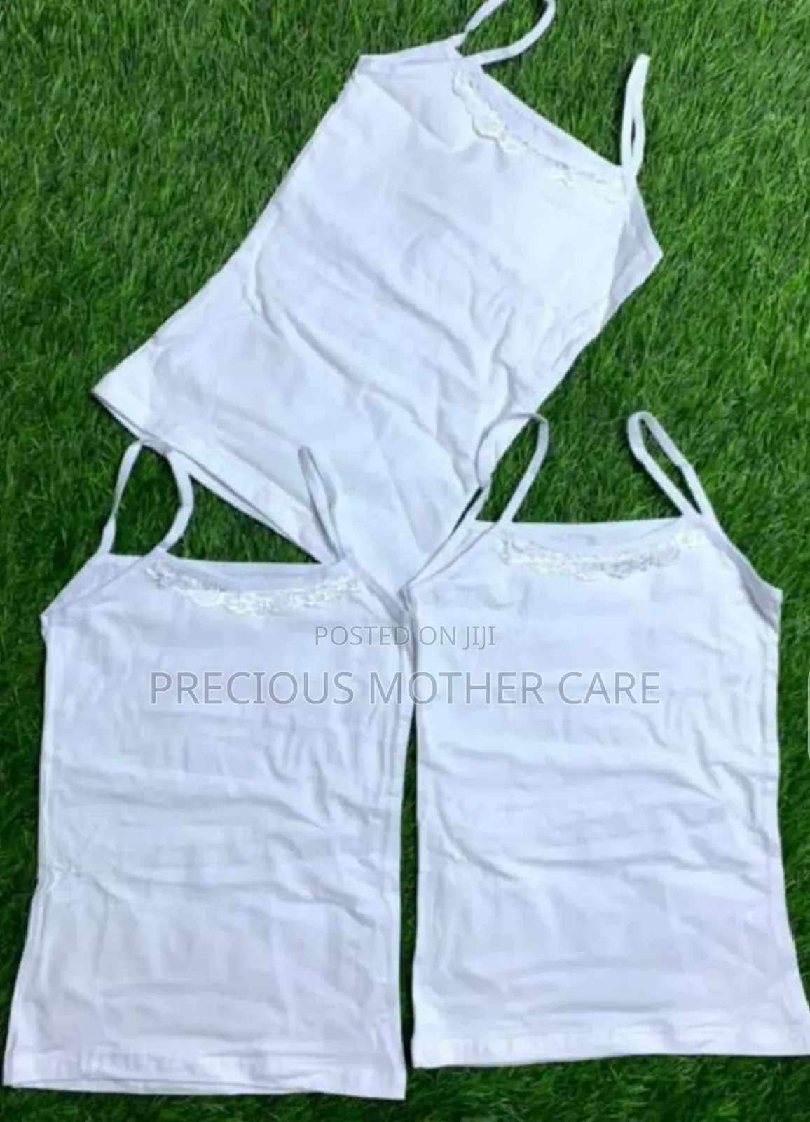 Quality Girls Cotton Tiny Hand Singlet 3 Pics