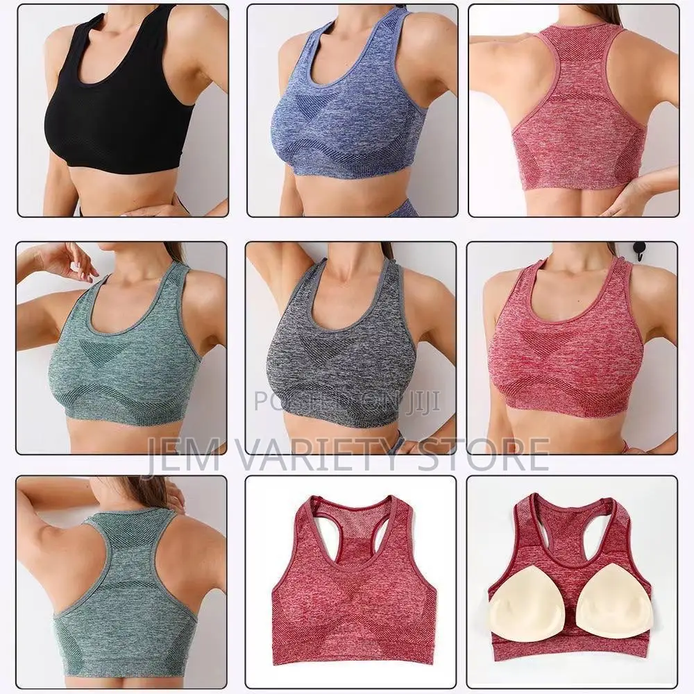 2pc Padded Bra Top Gym Size 8-16
