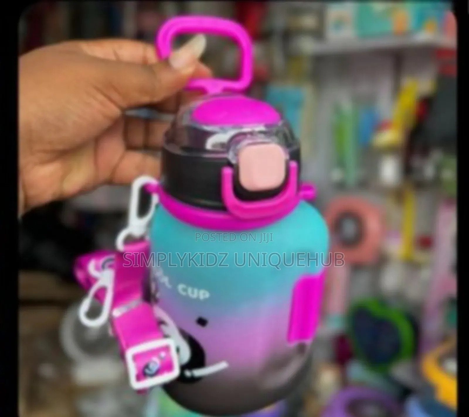 Kids Water Bottle With Leakproof Straw