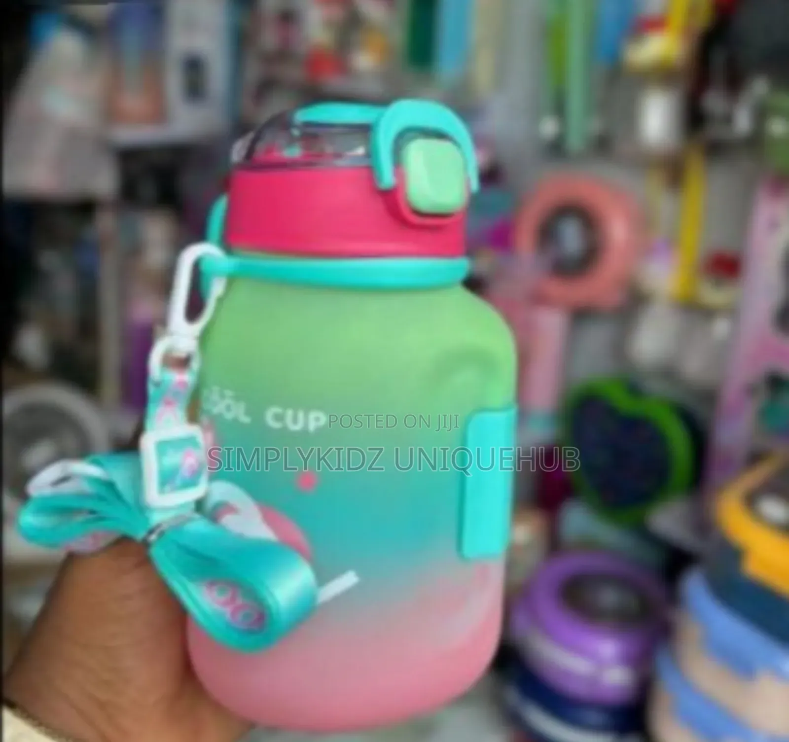 Kids Water Bottle With Leakproof Straw