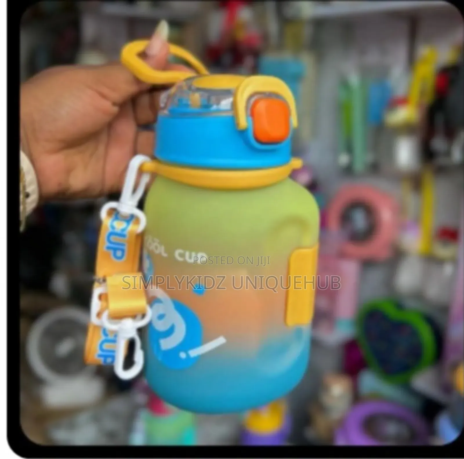 Kids Water Bottle With Leakproof Straw