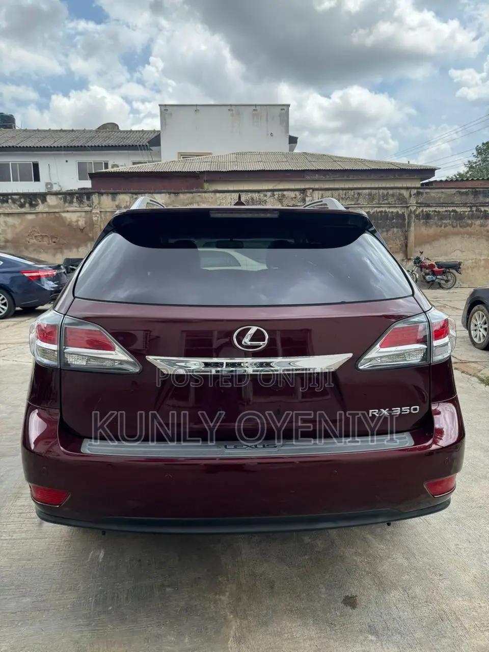 Lexus RX 350 AWD 2013 Burgundy