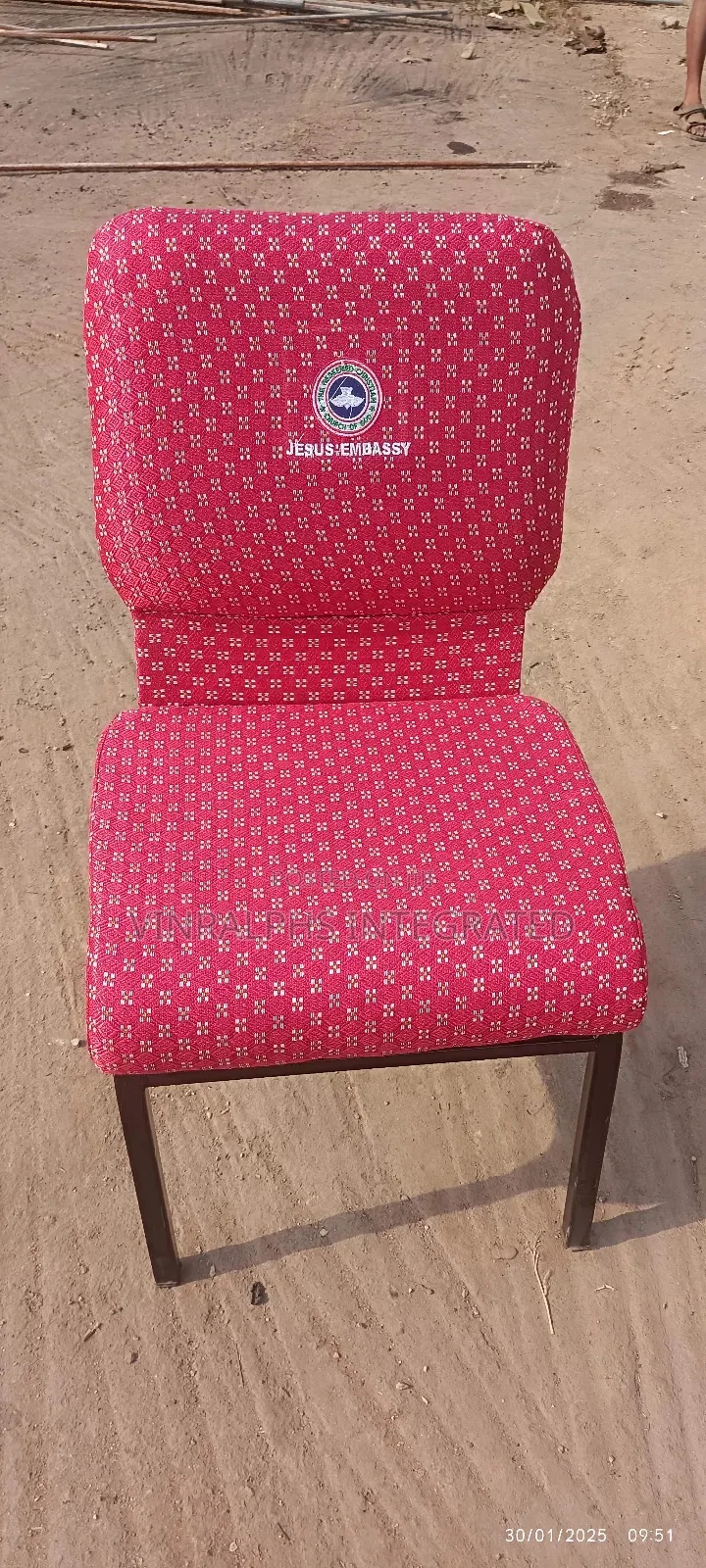 Pattern Church Chairs Big Size