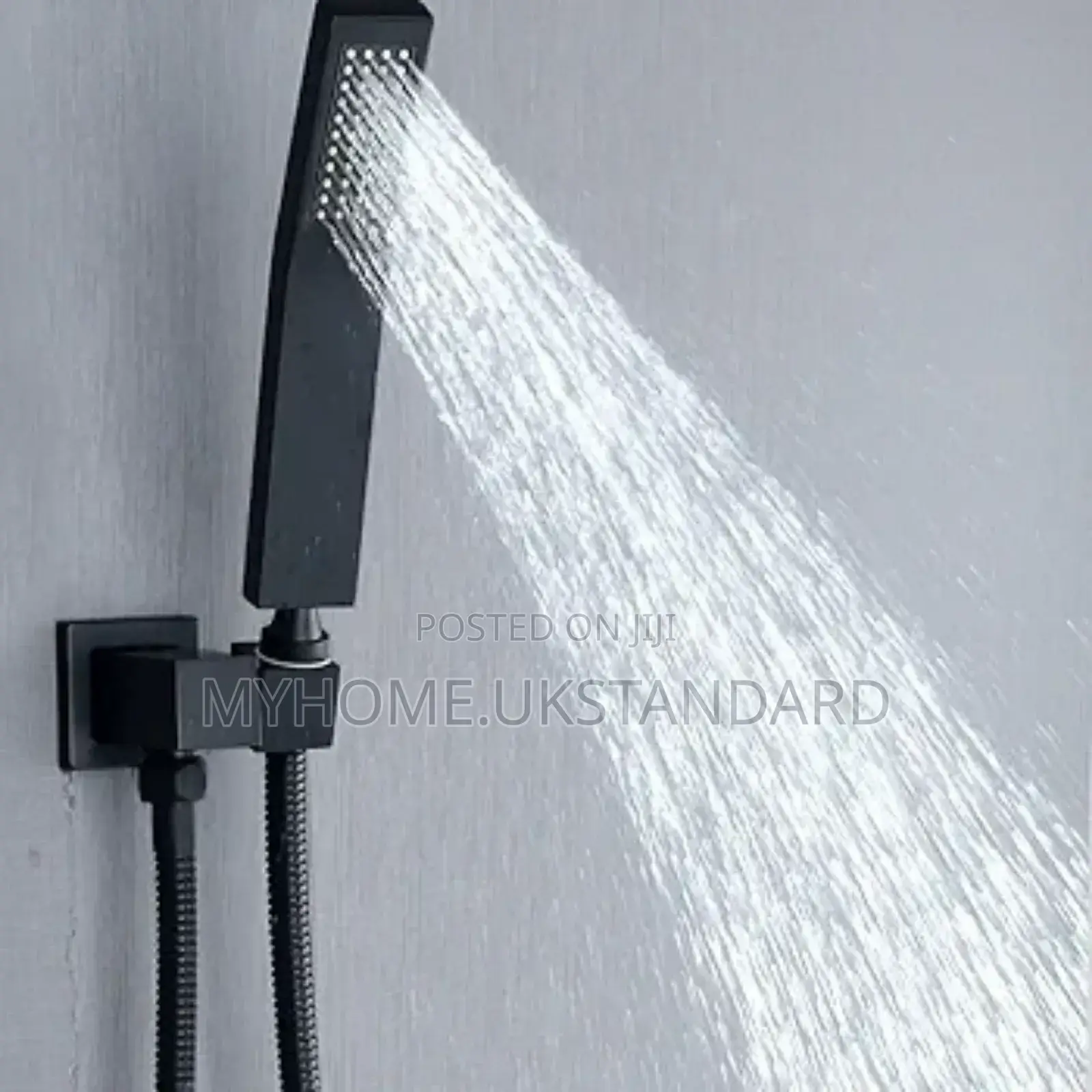 England Black  Concealed Tub Faucet With Handheld Shower