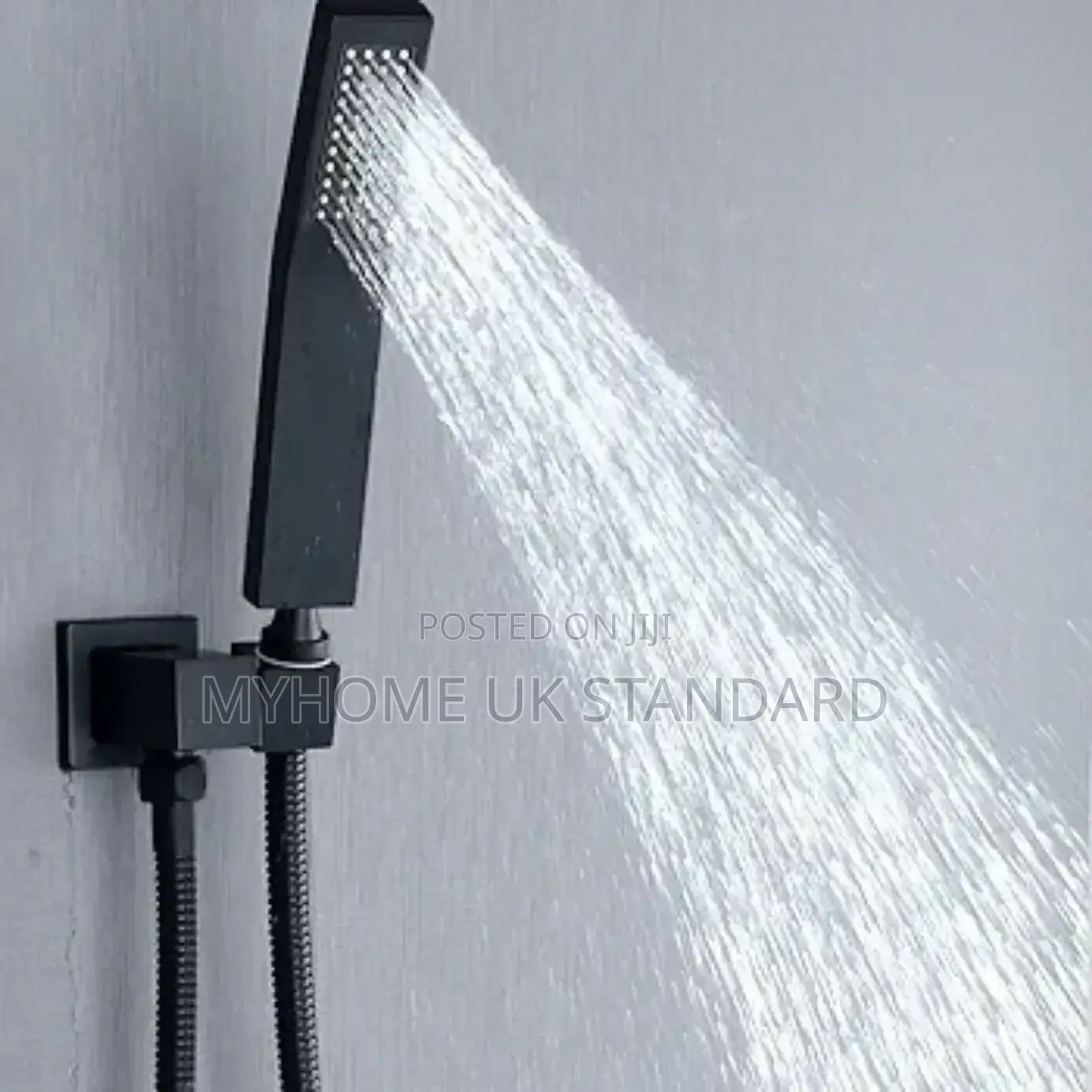 England Black  Concealed Tub Faucet With Handheld Shower