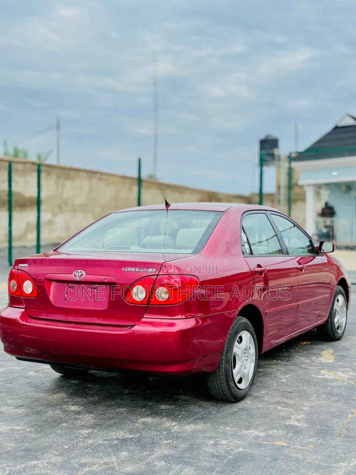 Toyota Corolla LE 2007 Red