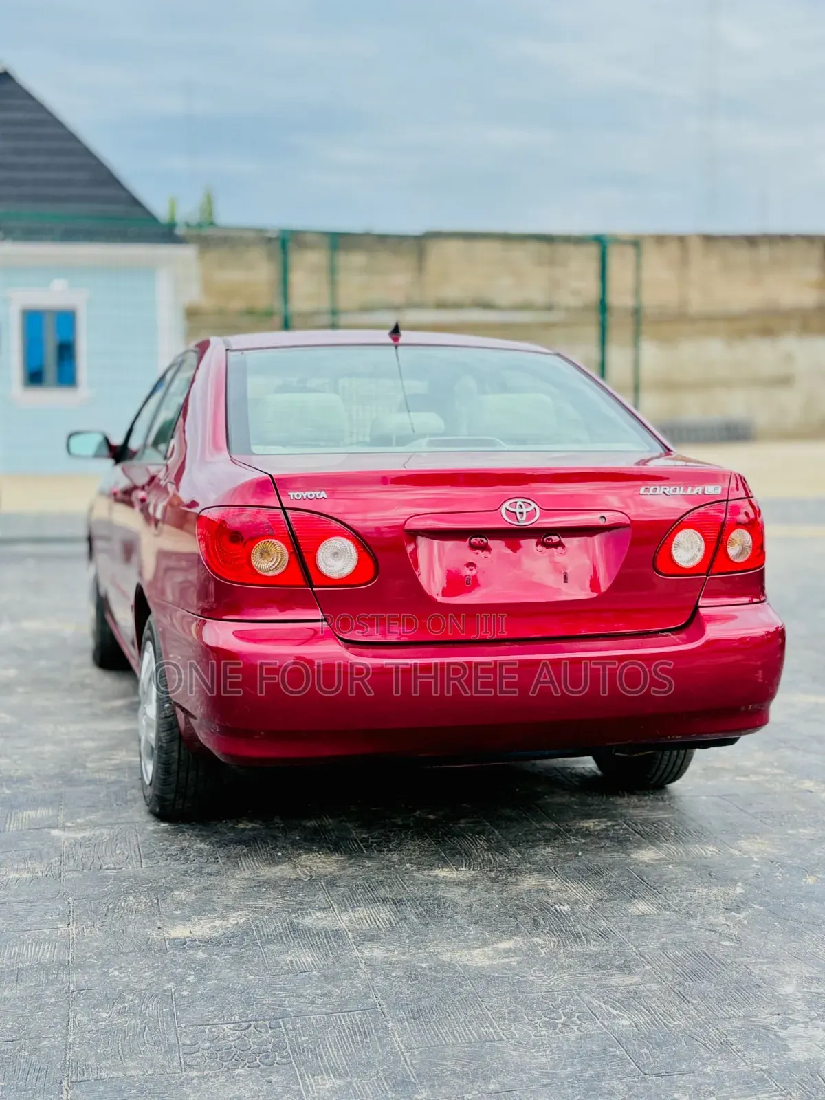 Toyota Corolla LE 2007 Red