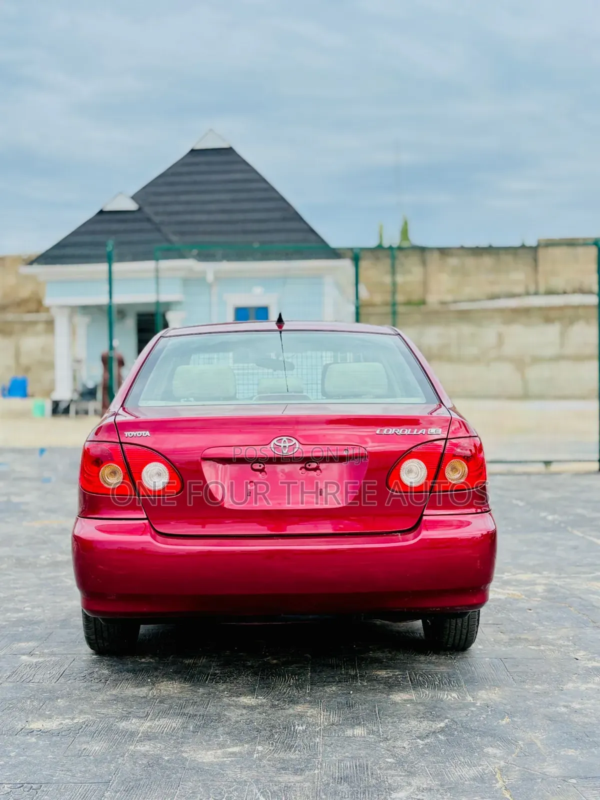 Toyota Corolla LE 2007 Red