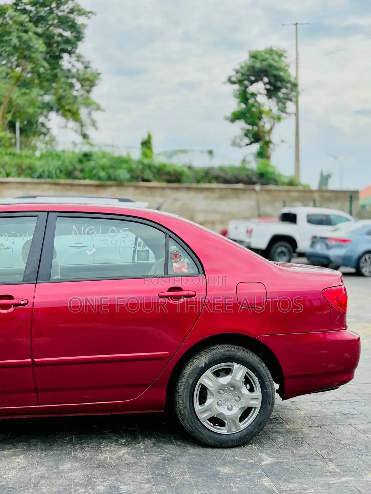 Toyota Corolla LE 2007 Red