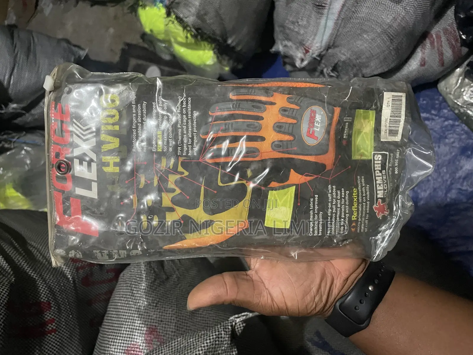Memphis Force Flex Hv100 Padded Kevlar Gloves