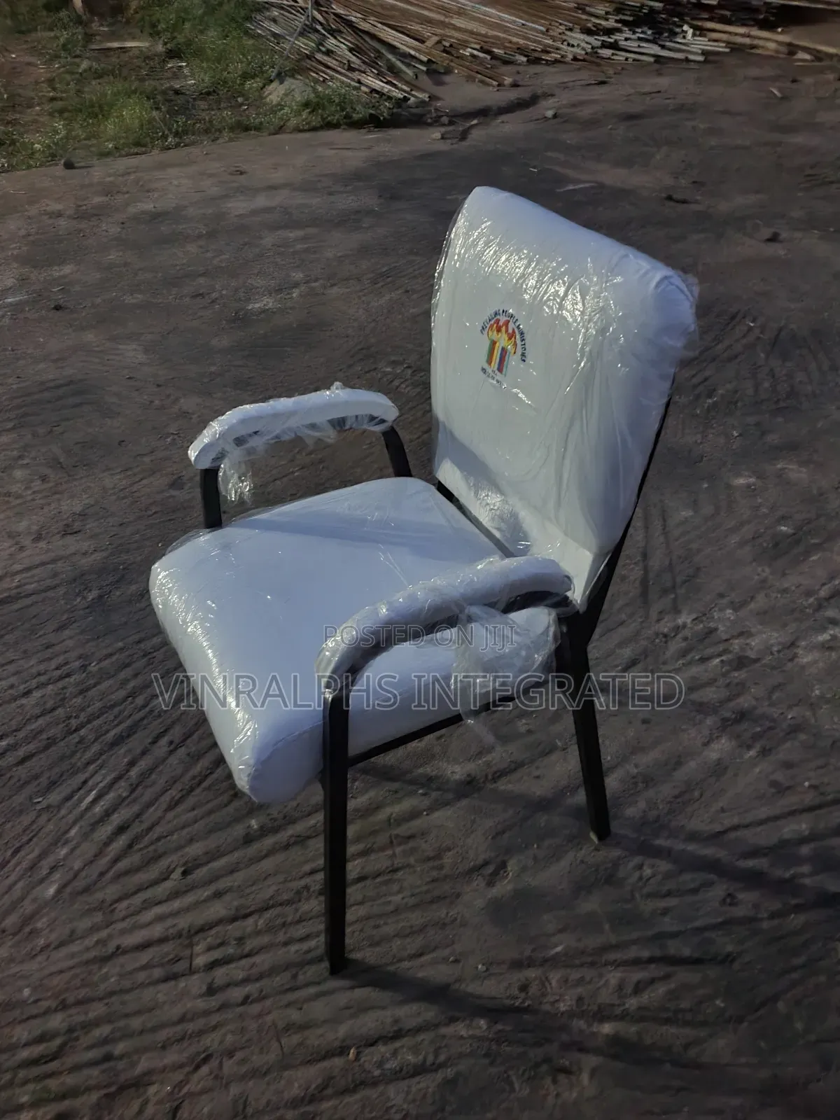 Executive Leather Arm Chair Customised With Logo
