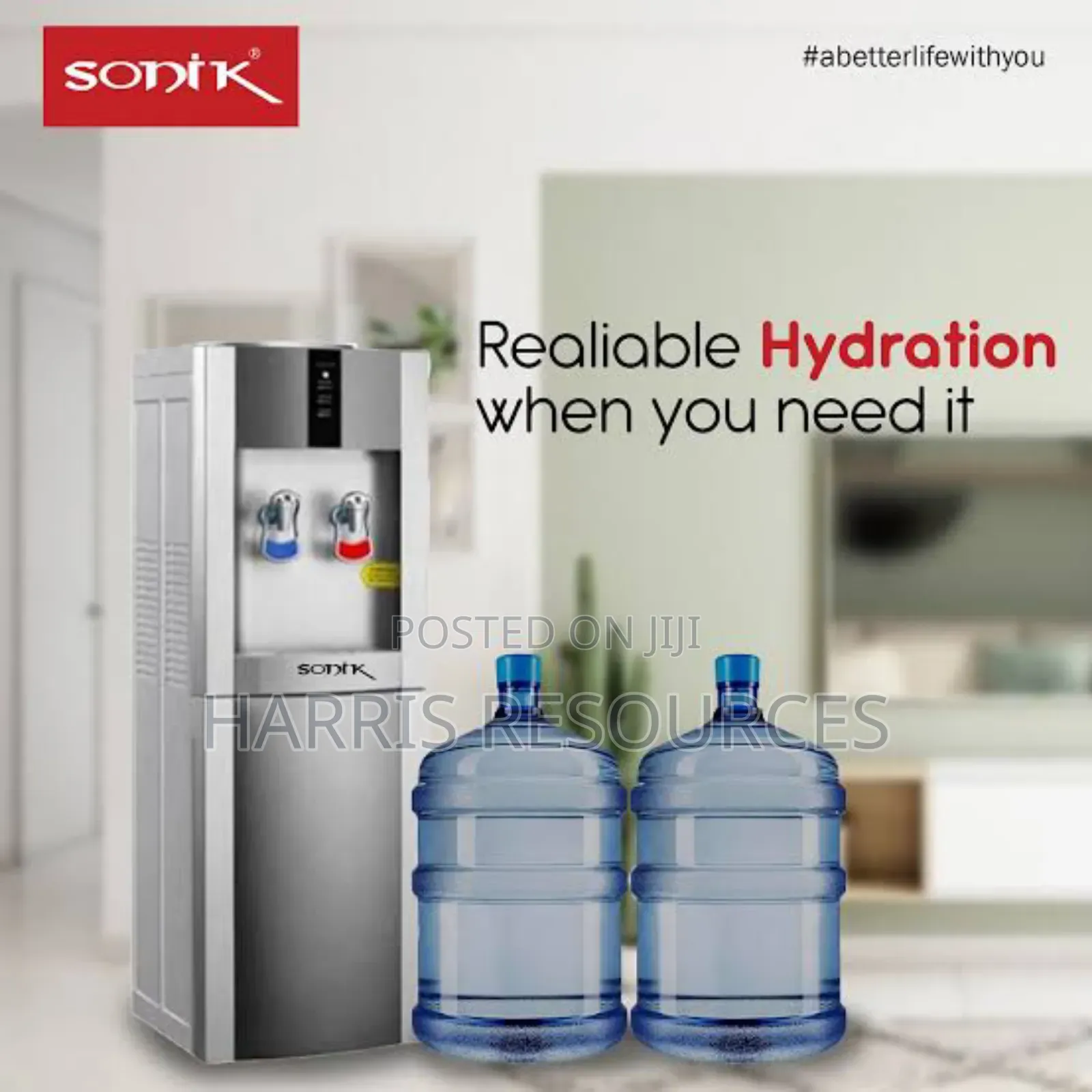 Sonik Water Dispenser and Refrigerator- SWD-175f