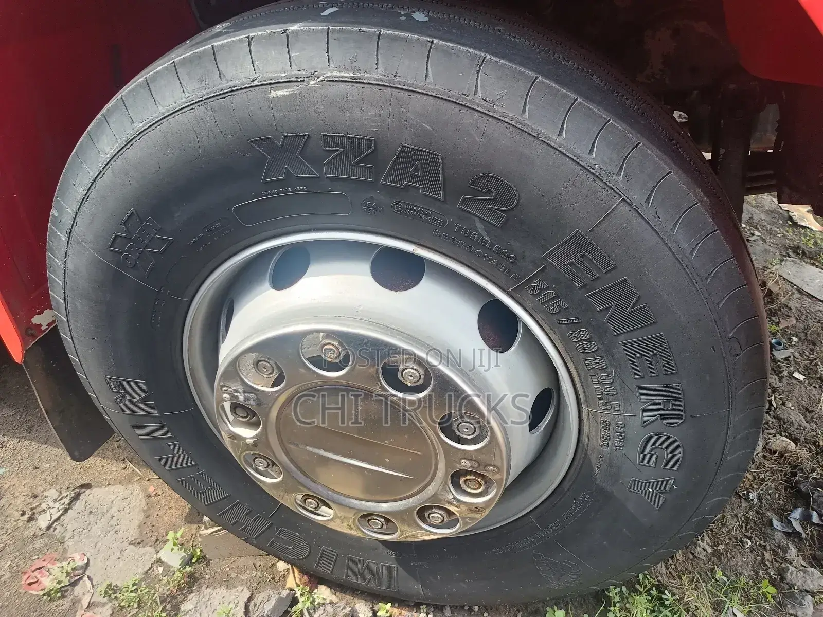 Scania 143m 8tires Container Truck 2009 Red