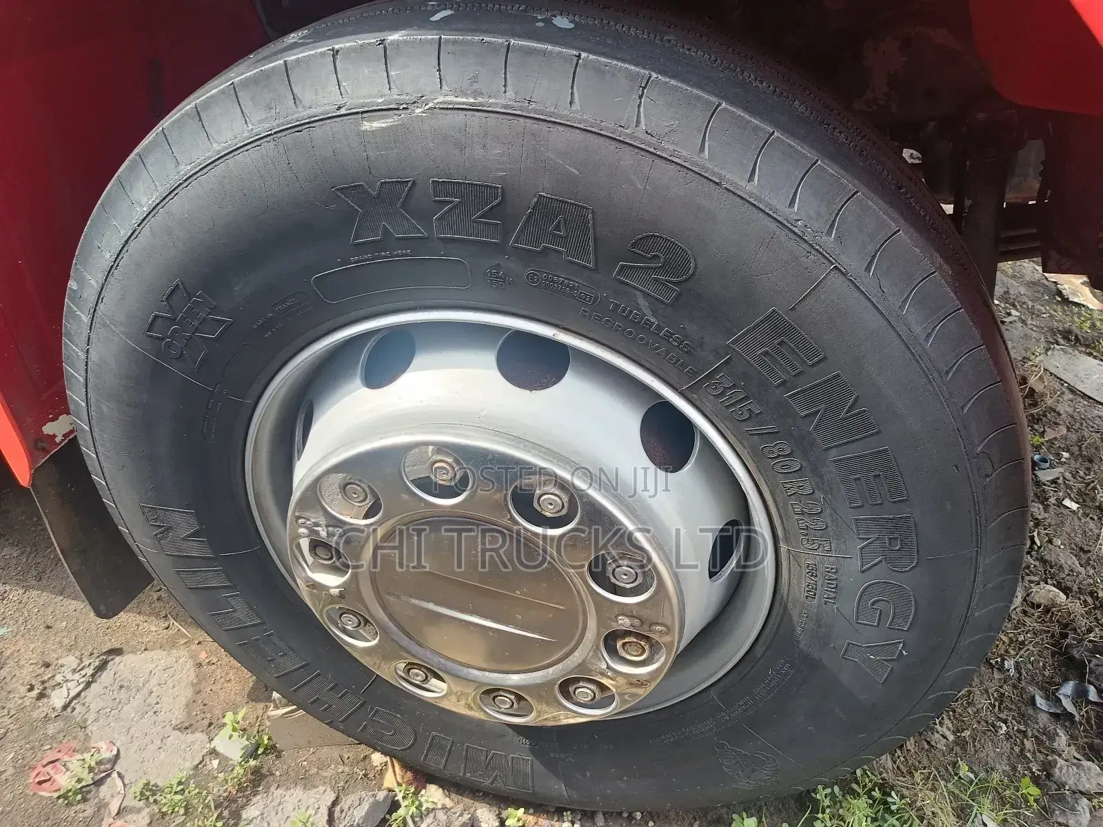 Scania 143m 8tires Container Truck 2009 Red