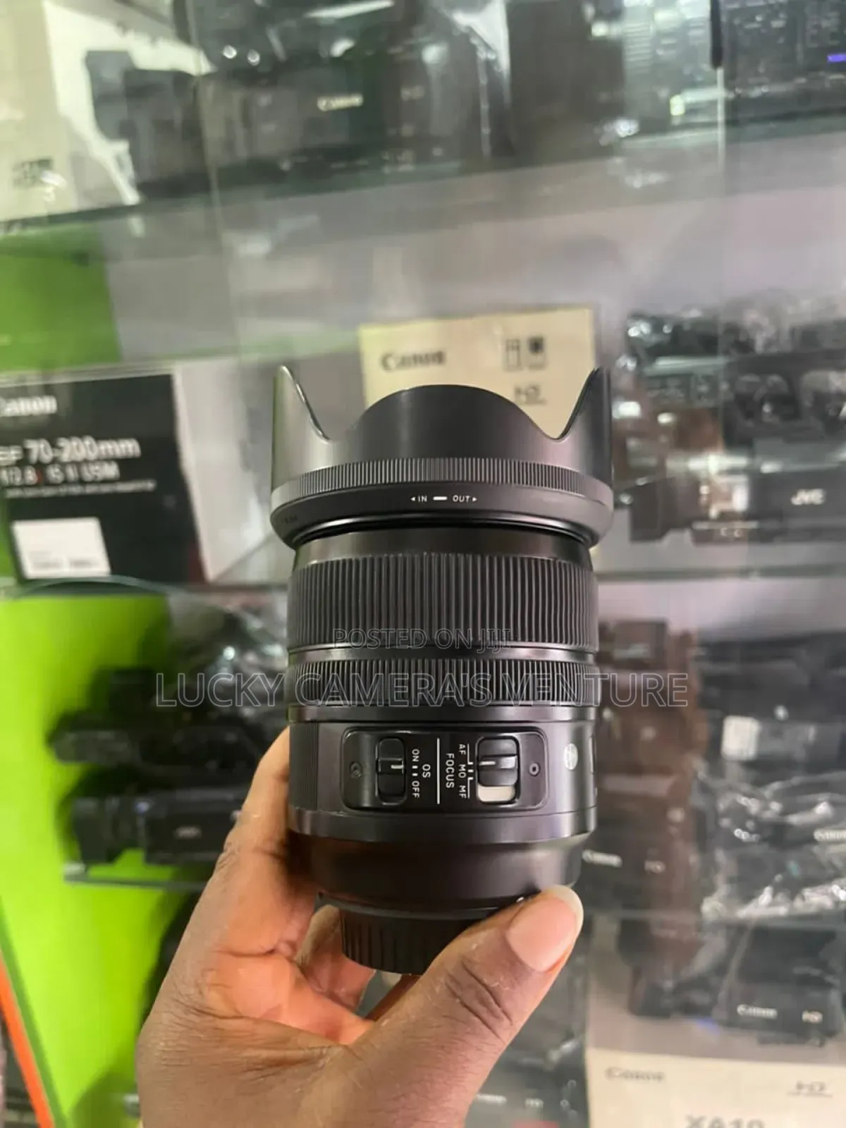 Sigma 24 to 70mm Lens, 1.2dg