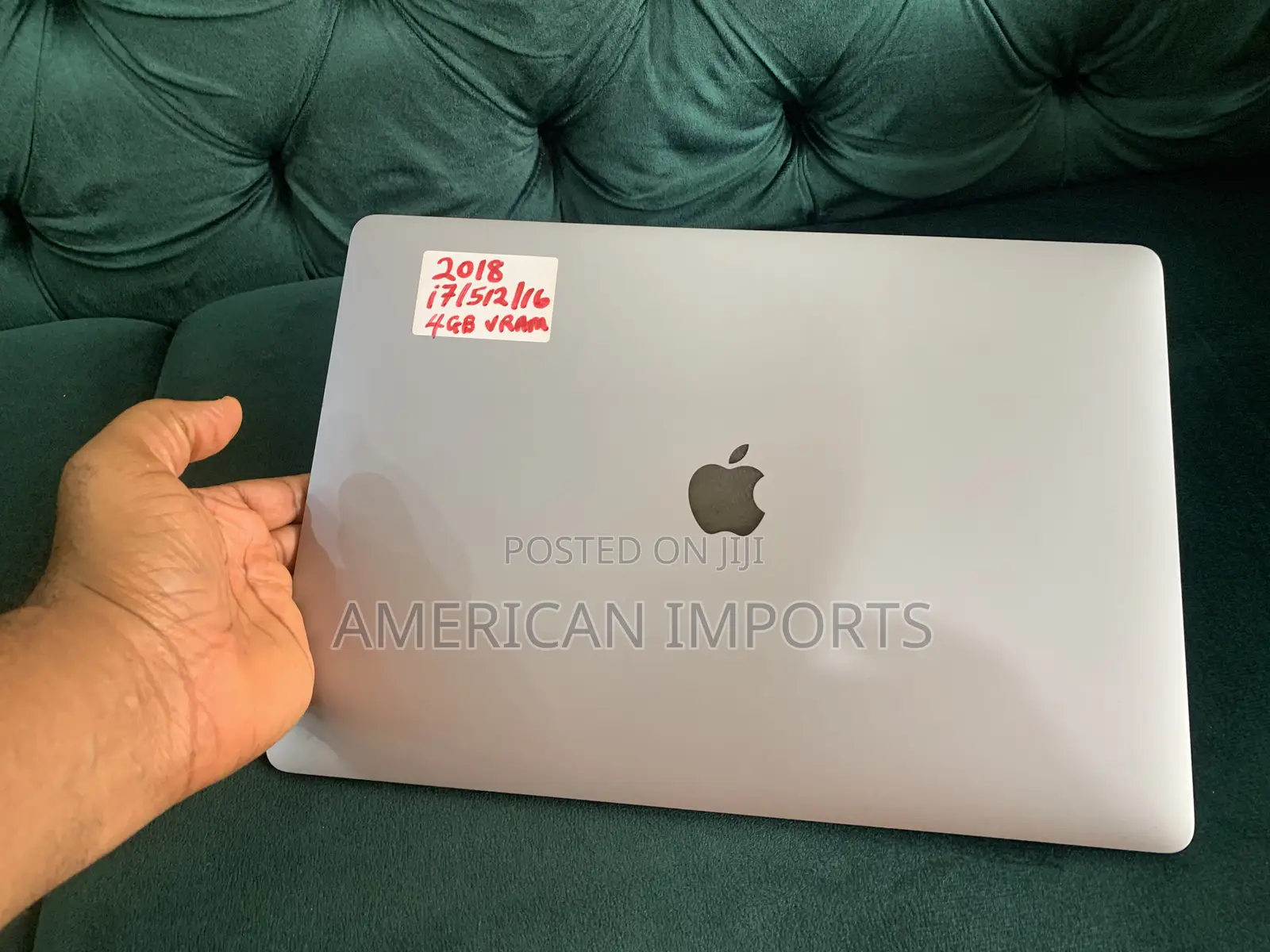 Laptop Apple MacBook 2018 16GB Intel Core I7 SSD 512GB