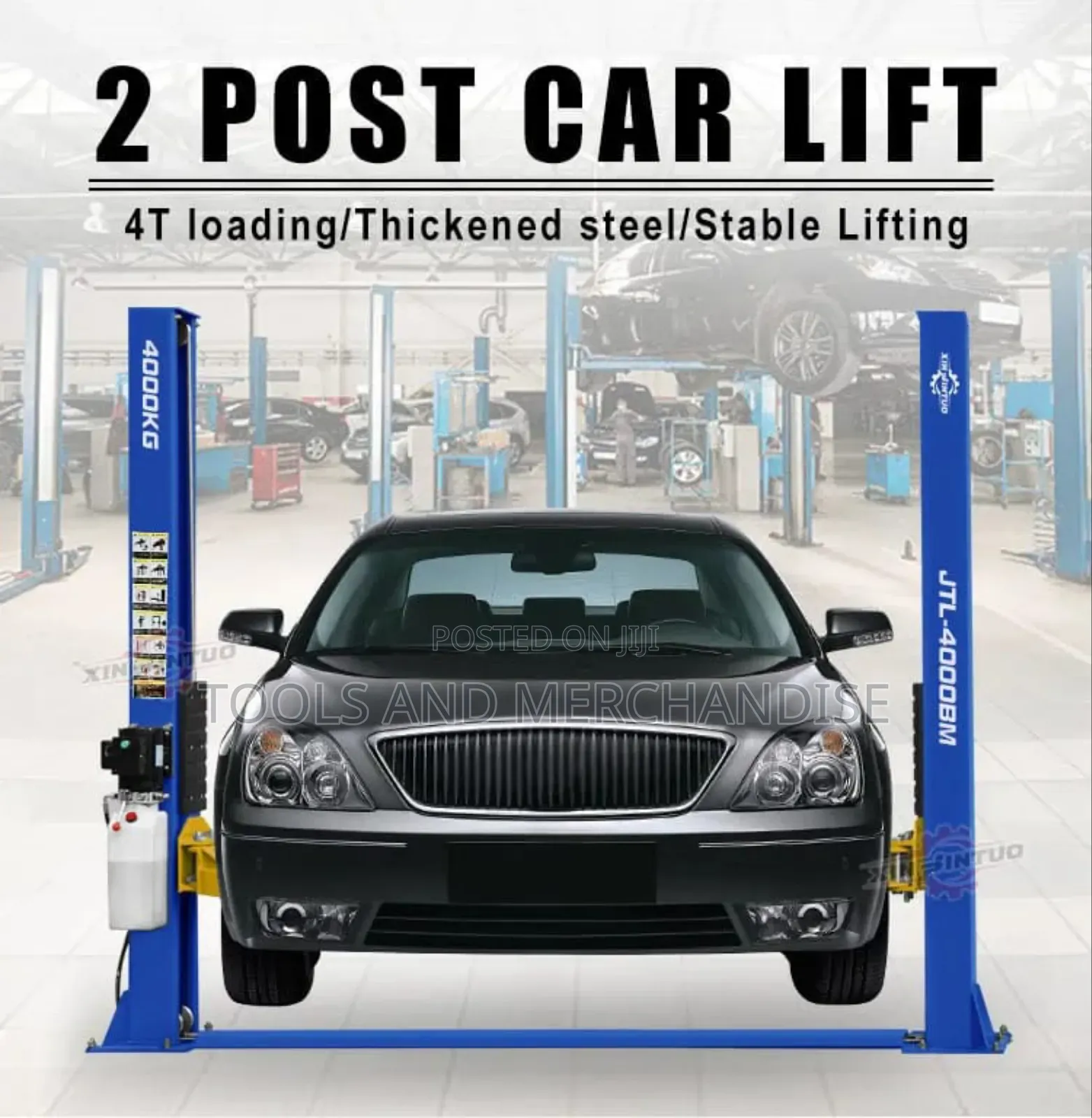 2 Post Car Lift (4 Ton)