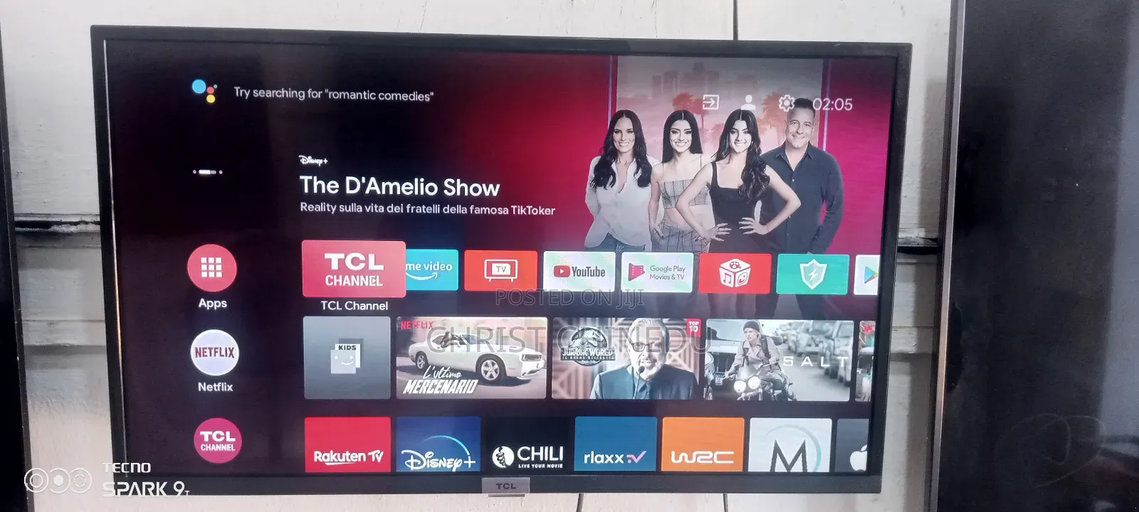TCL 32inches Smart Android Tv