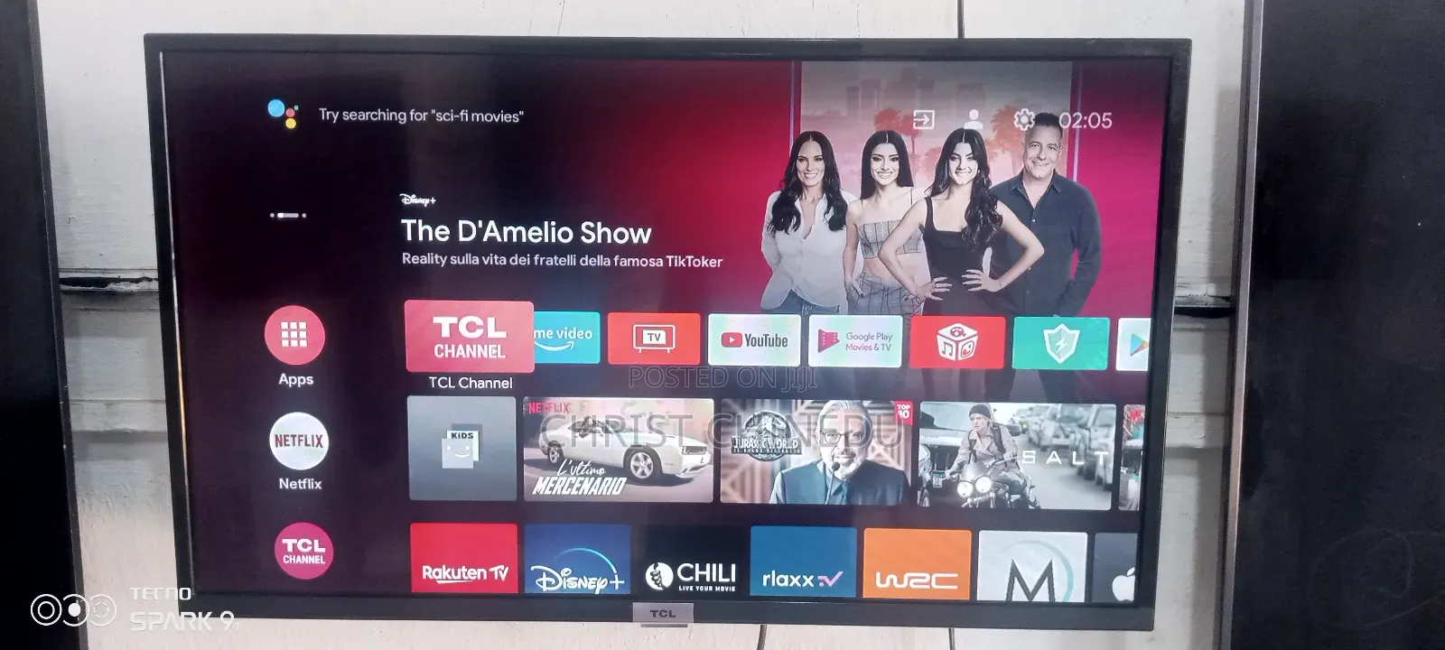 TCL 32inches Smart Android Tv