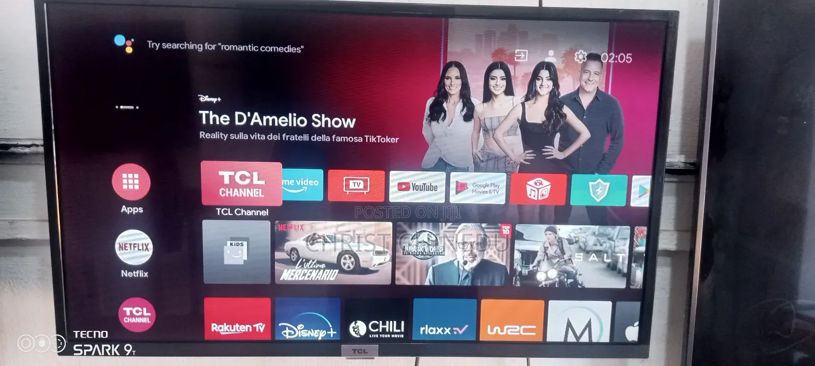 TCL 32inches Smart Android Tv